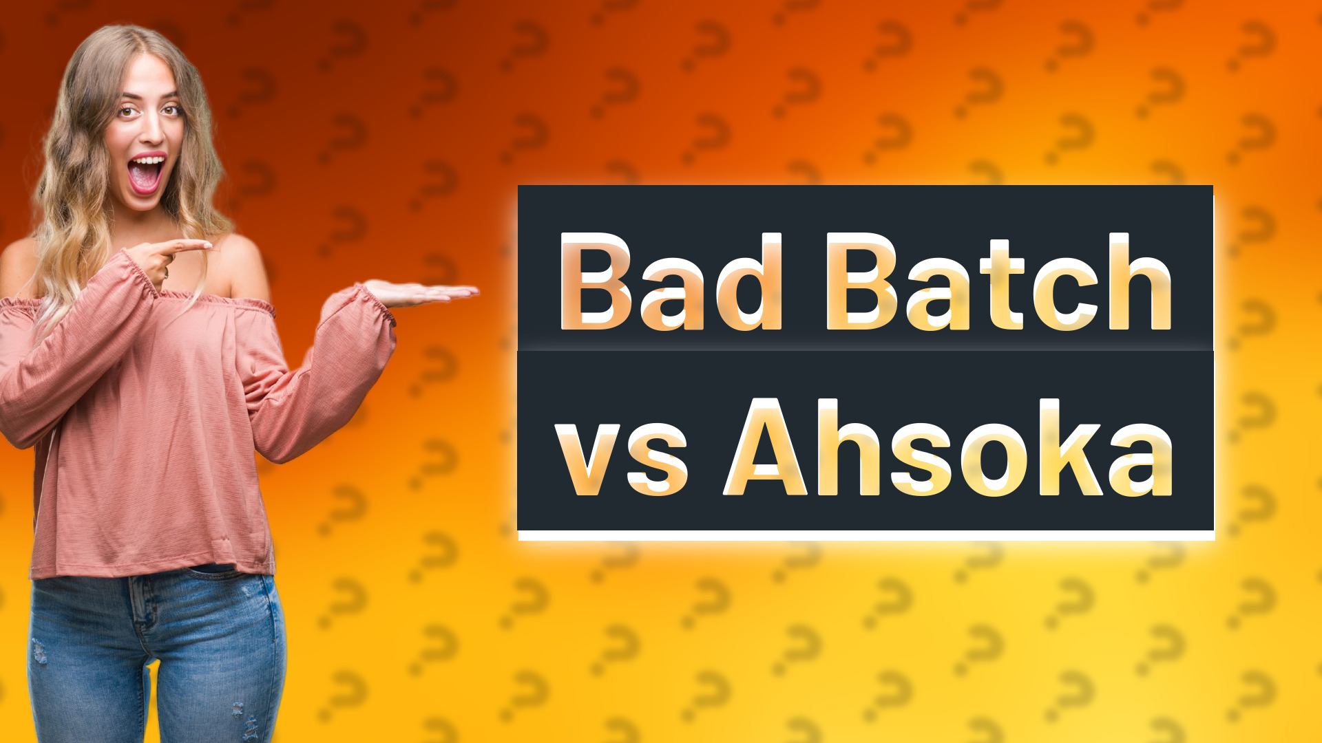 Bad Batch vs Ahsoka