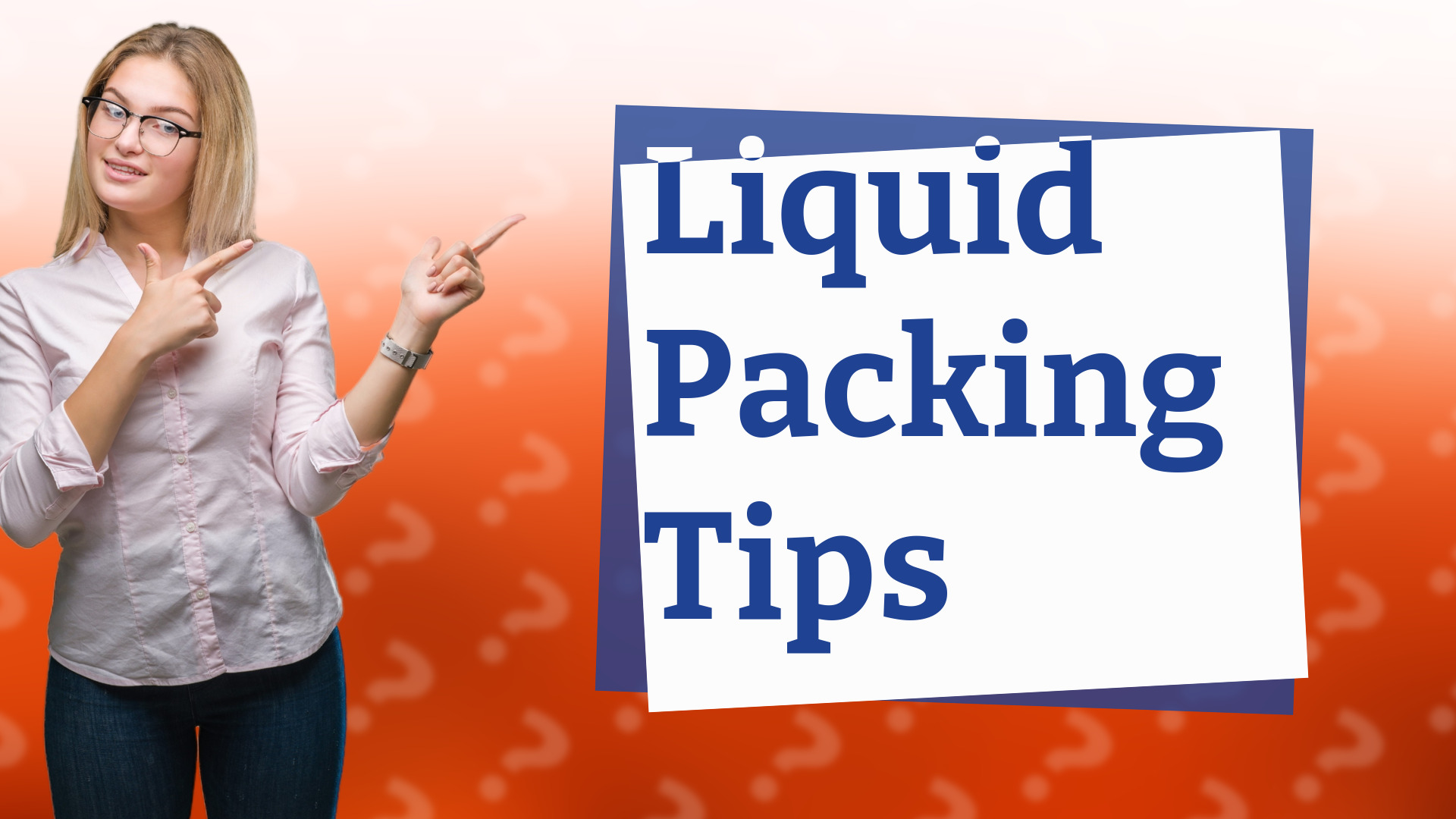 Liquid Packing Tips