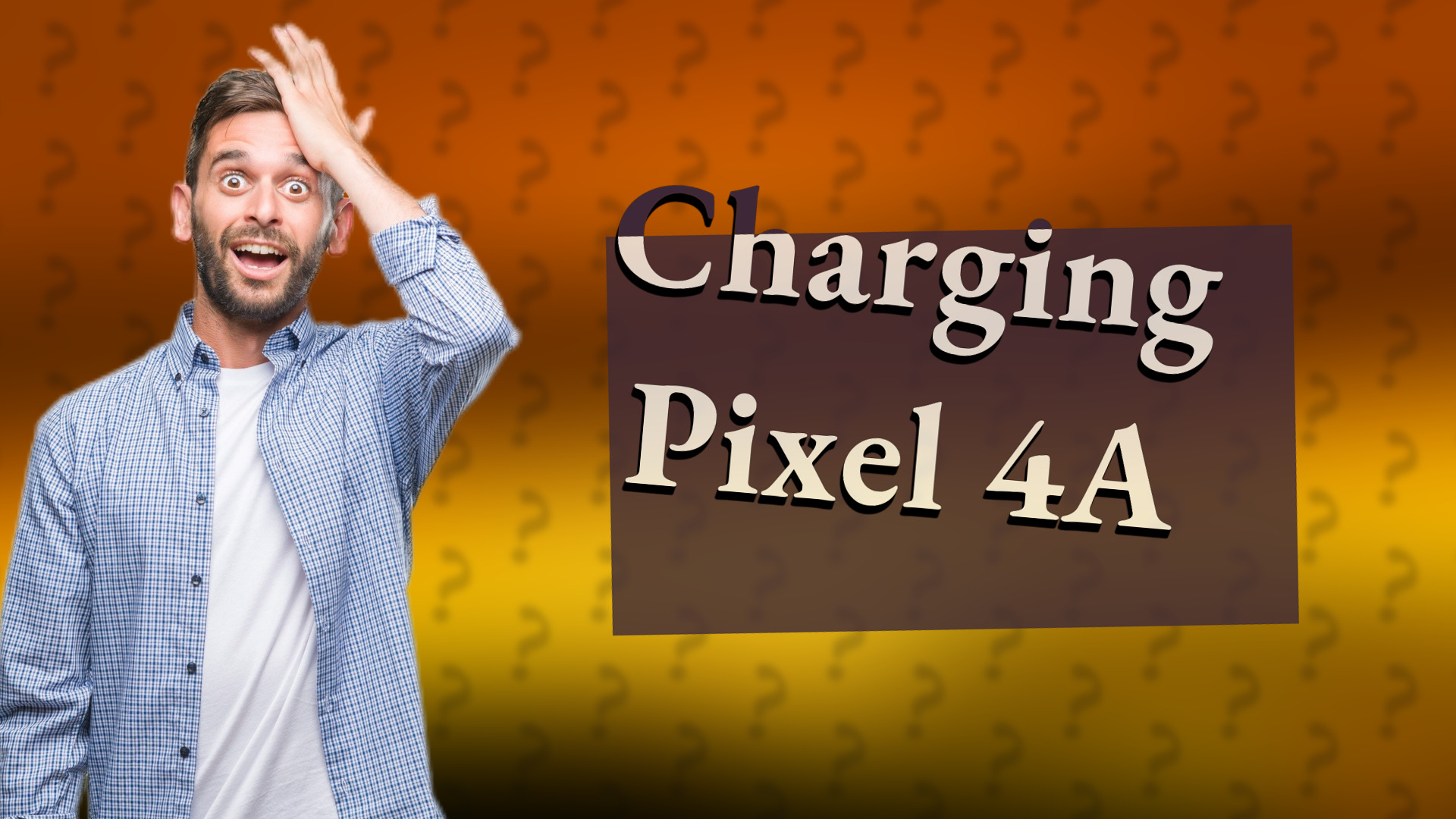 Charging Pixel 4A