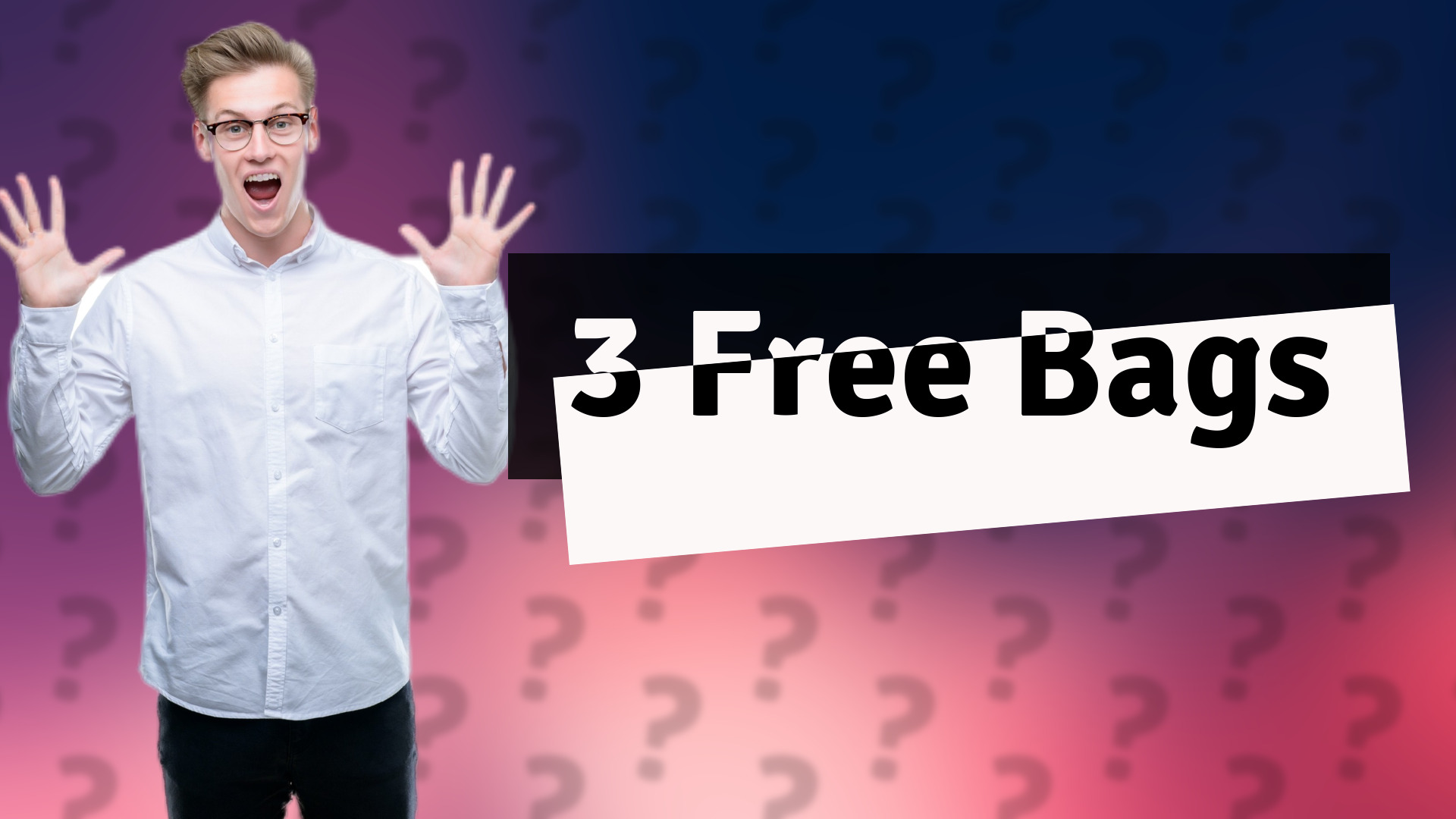 3 Free Bags