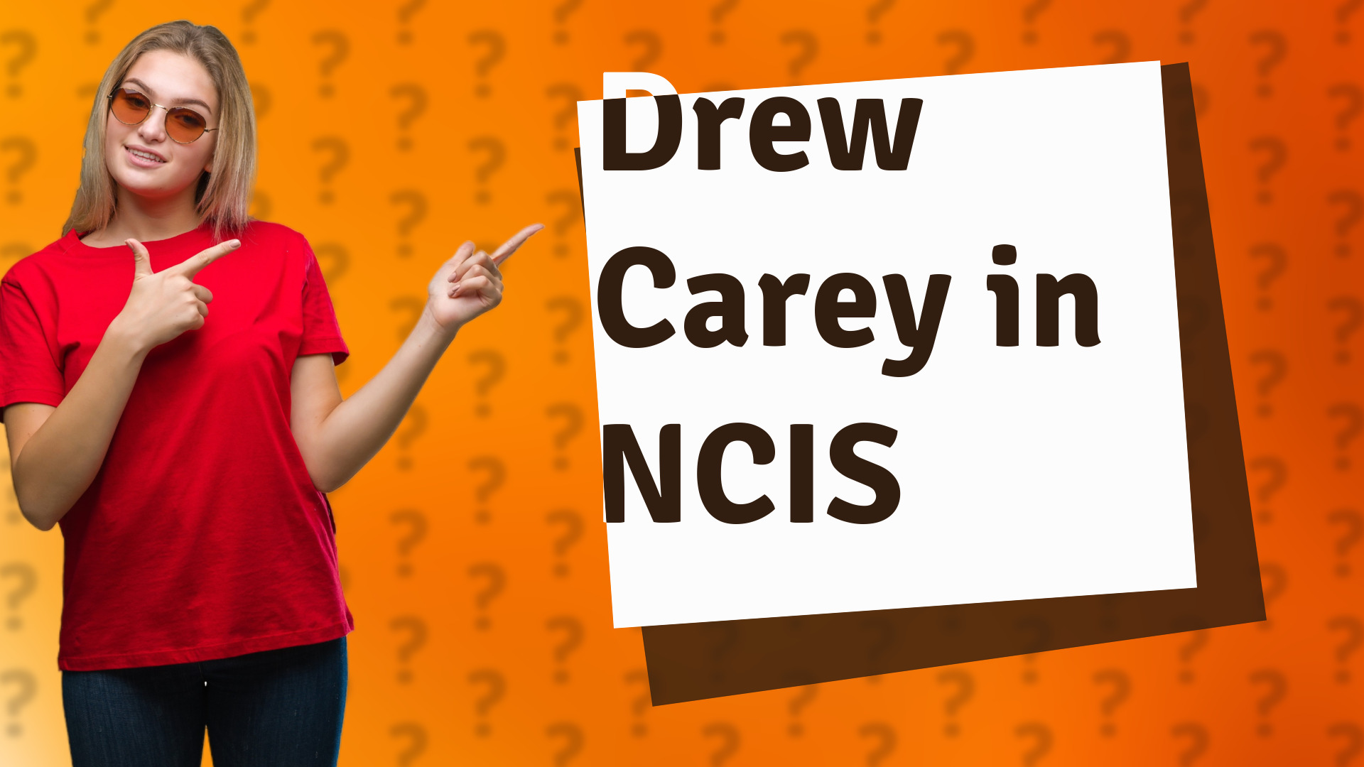 Drew Carey in NCIS