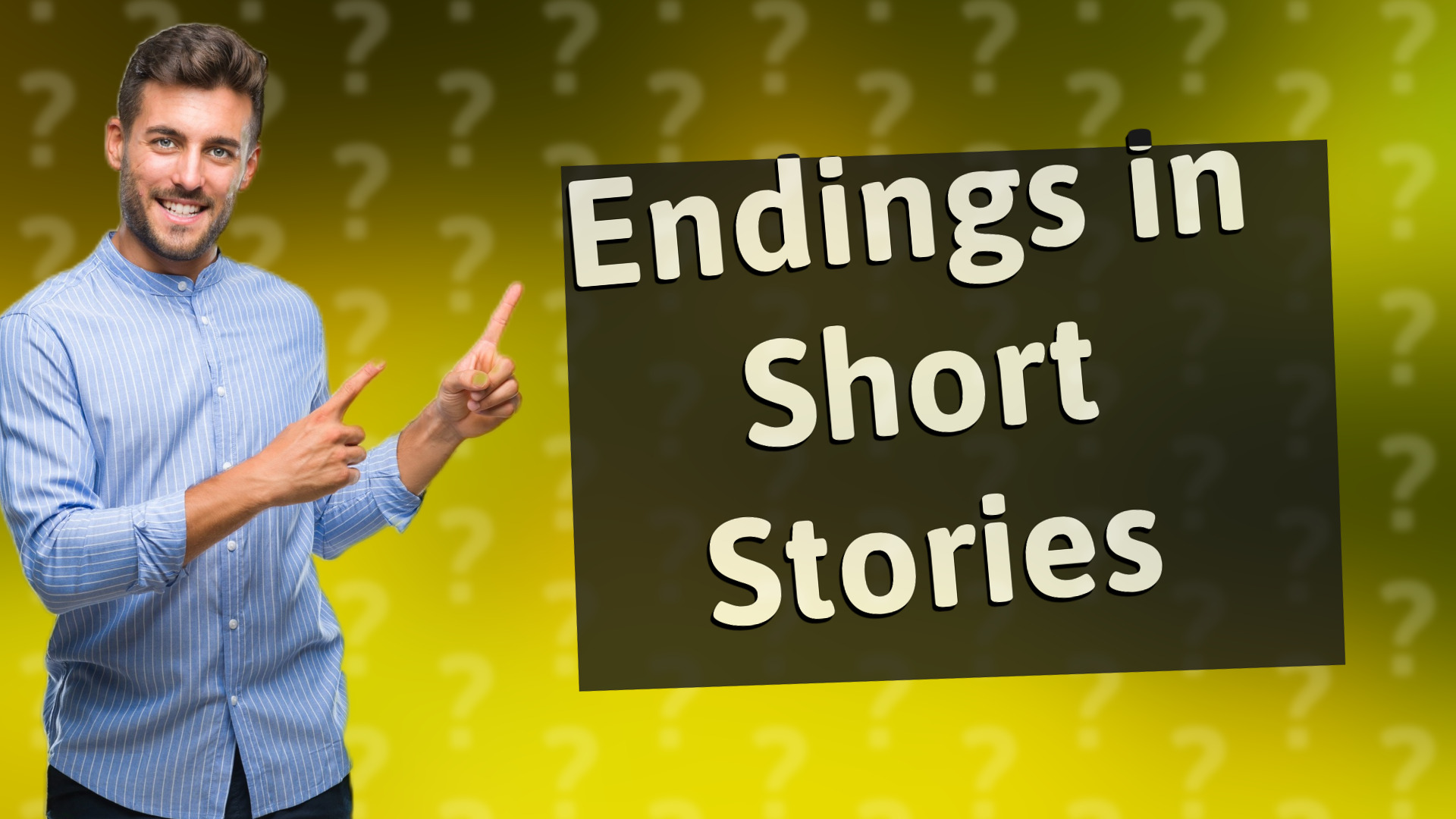 Endings in Short Stories