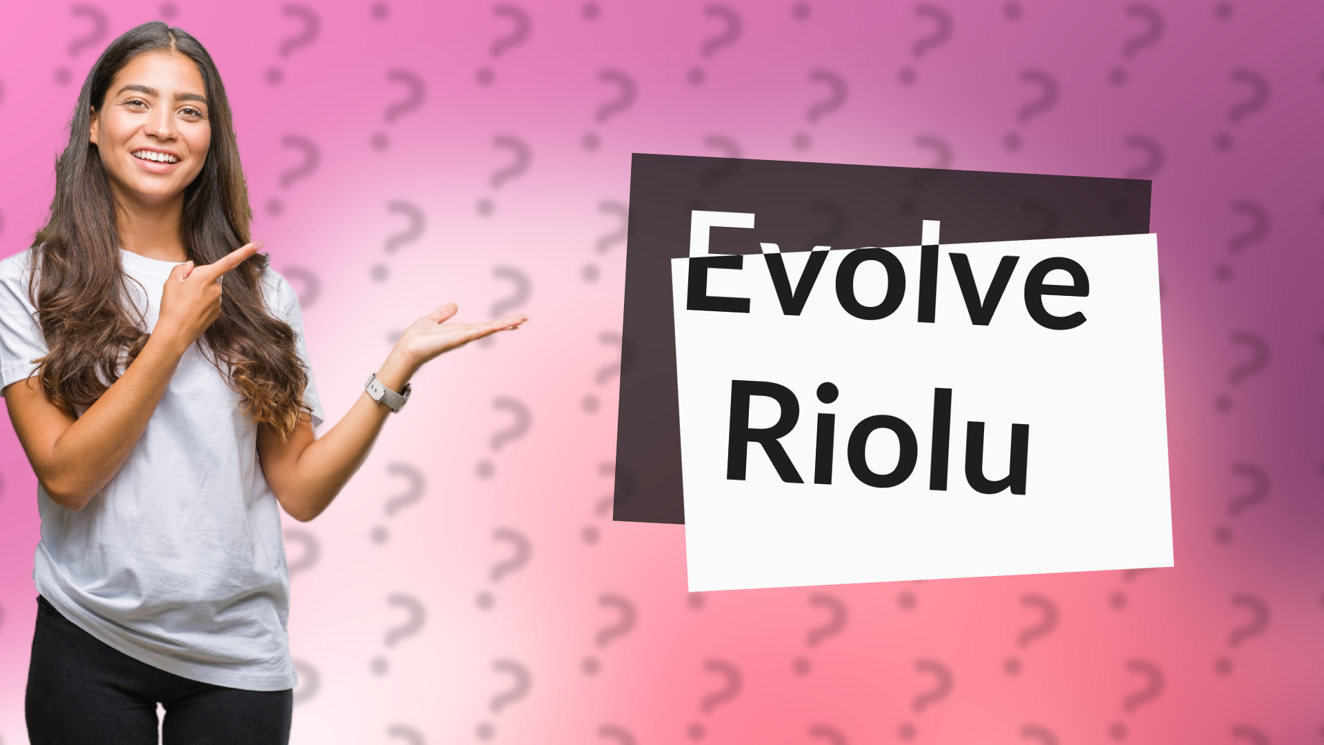 Evolve Riolu