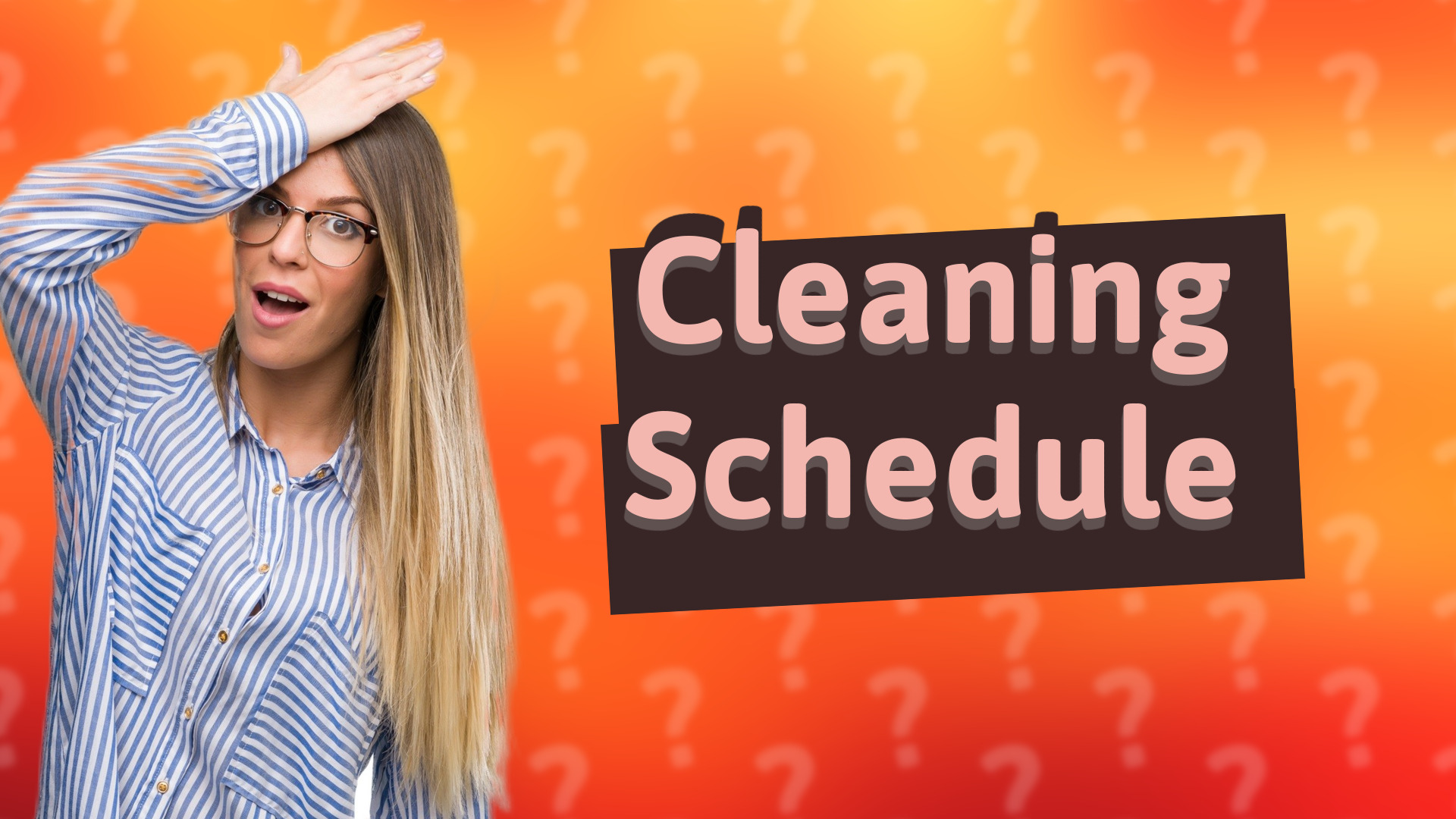 Cleaning Schedule