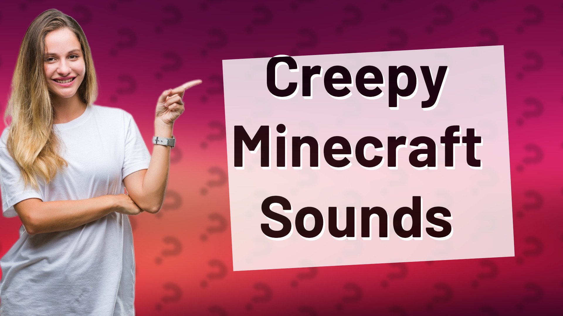 Creepy Minecraft Sounds