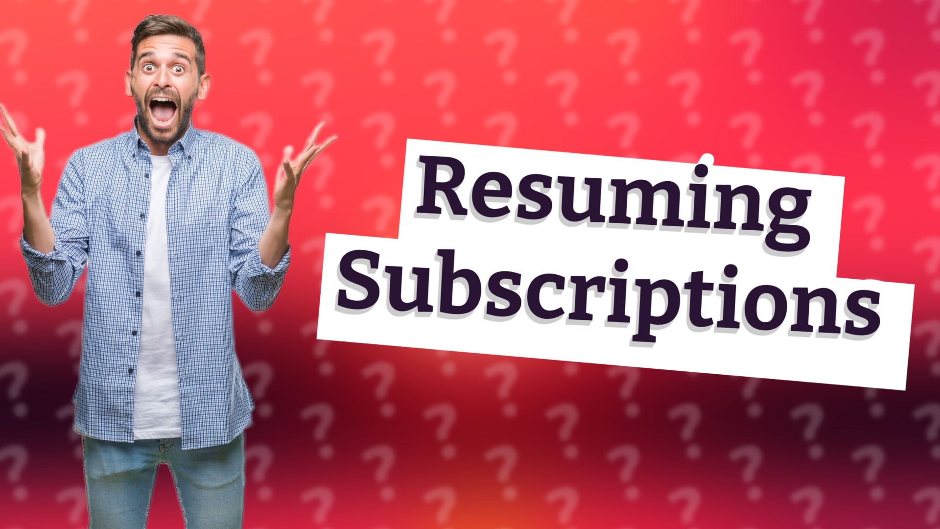 Resuming Subscriptions
