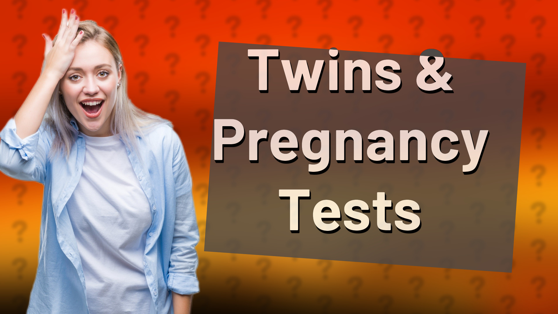 Twins & Pregnancy Tests