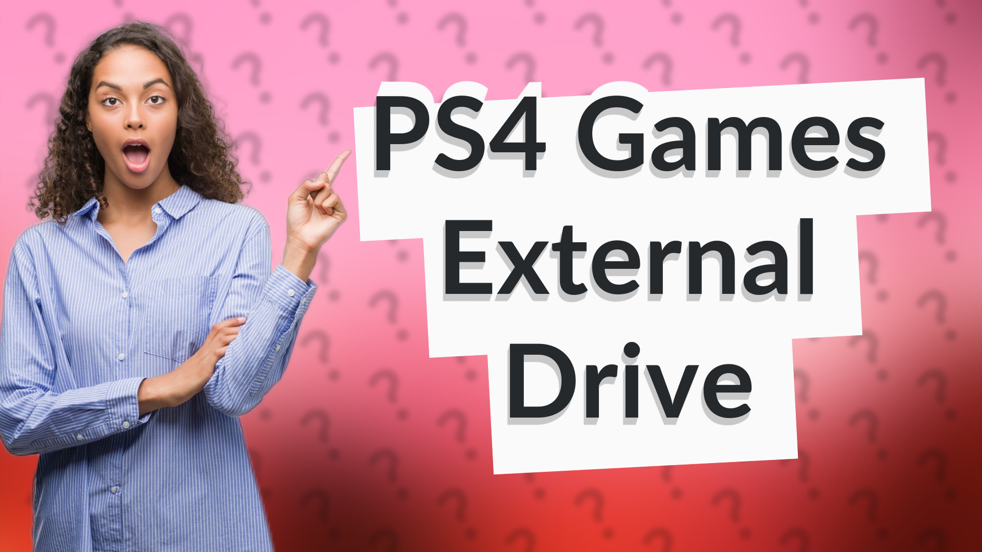 PS4 Games External Drive