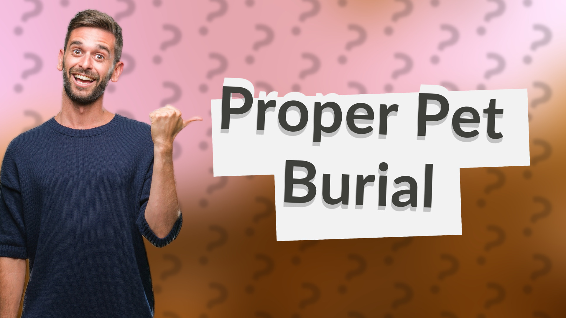 Proper Pet Burial