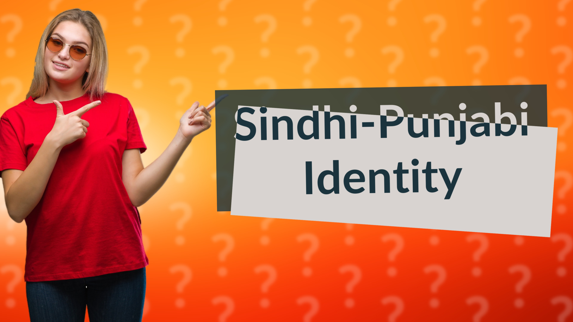 Sindhi-Punjabi Identity