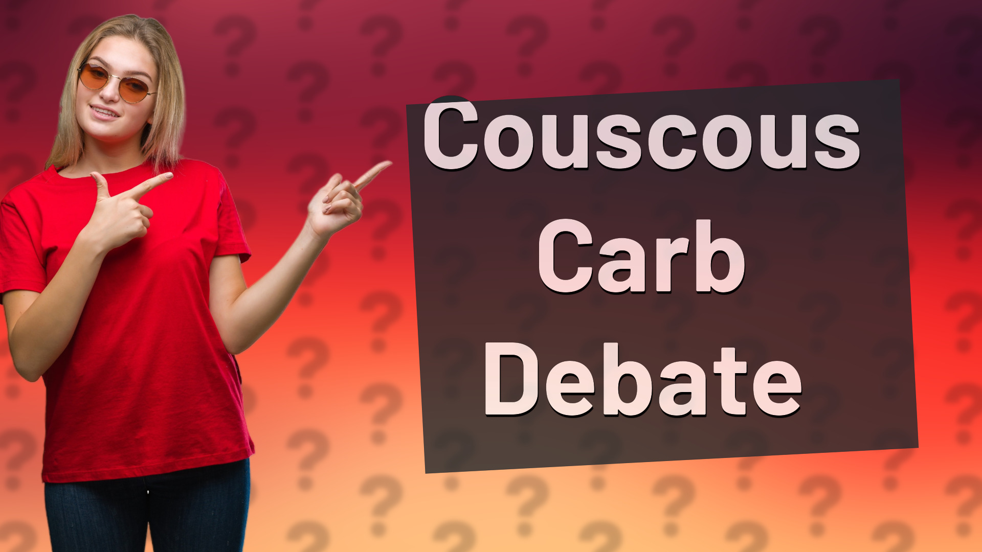 Couscous Carb Debate