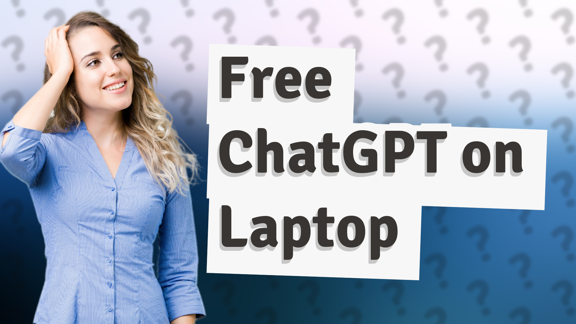 Free ChatGPT on Laptop