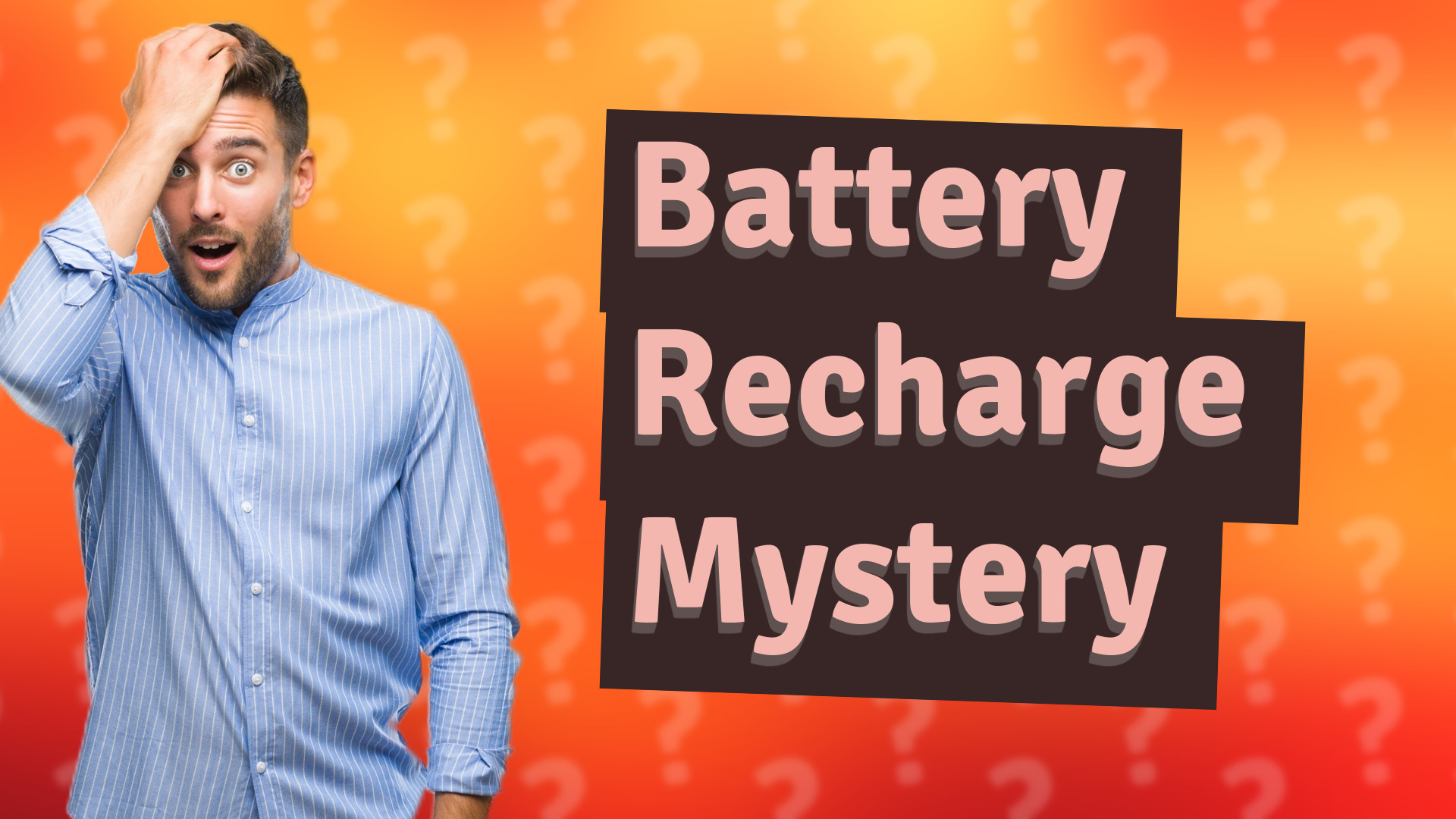 Battery Recharge Mystery