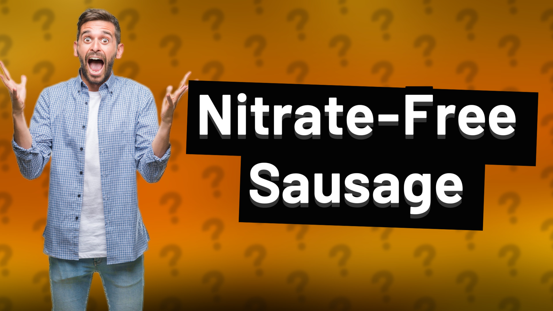 Nitrate-Free Sausage