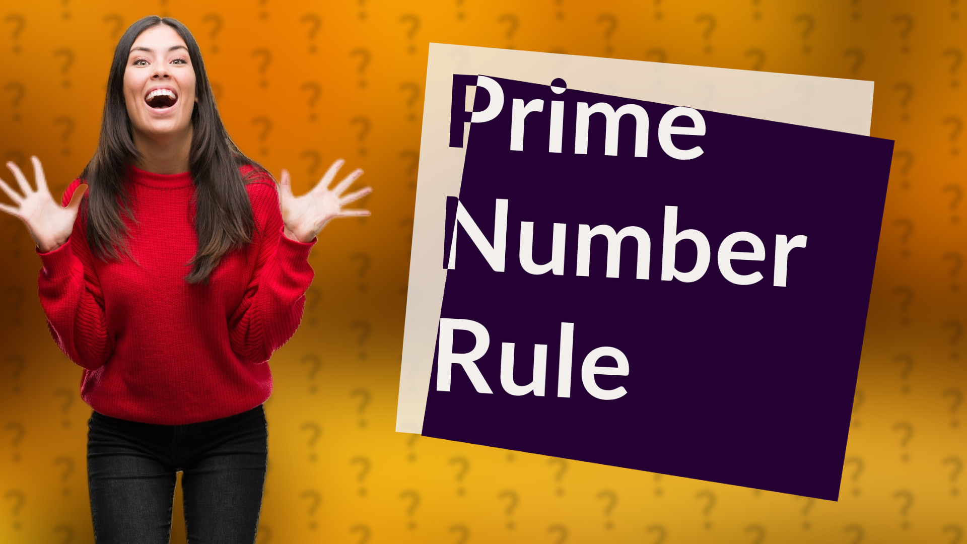 Prime Number Rule