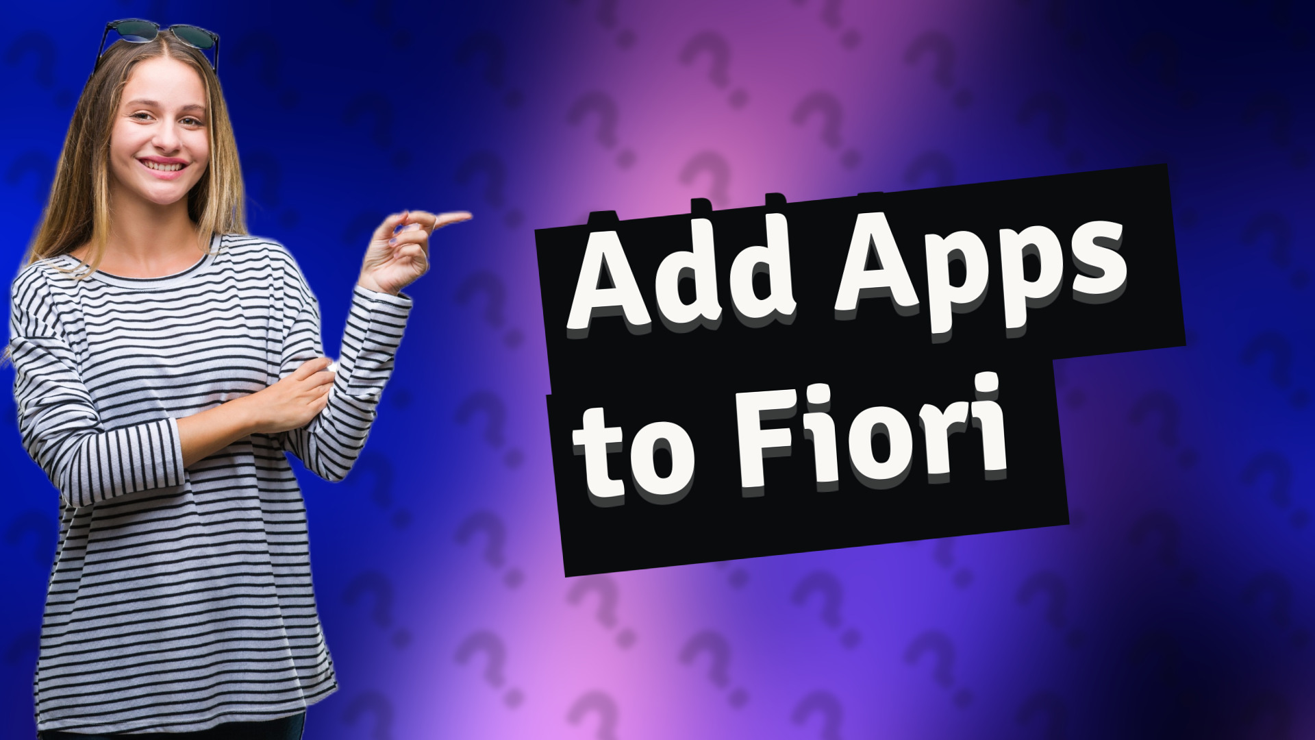 Add Apps to Fiori