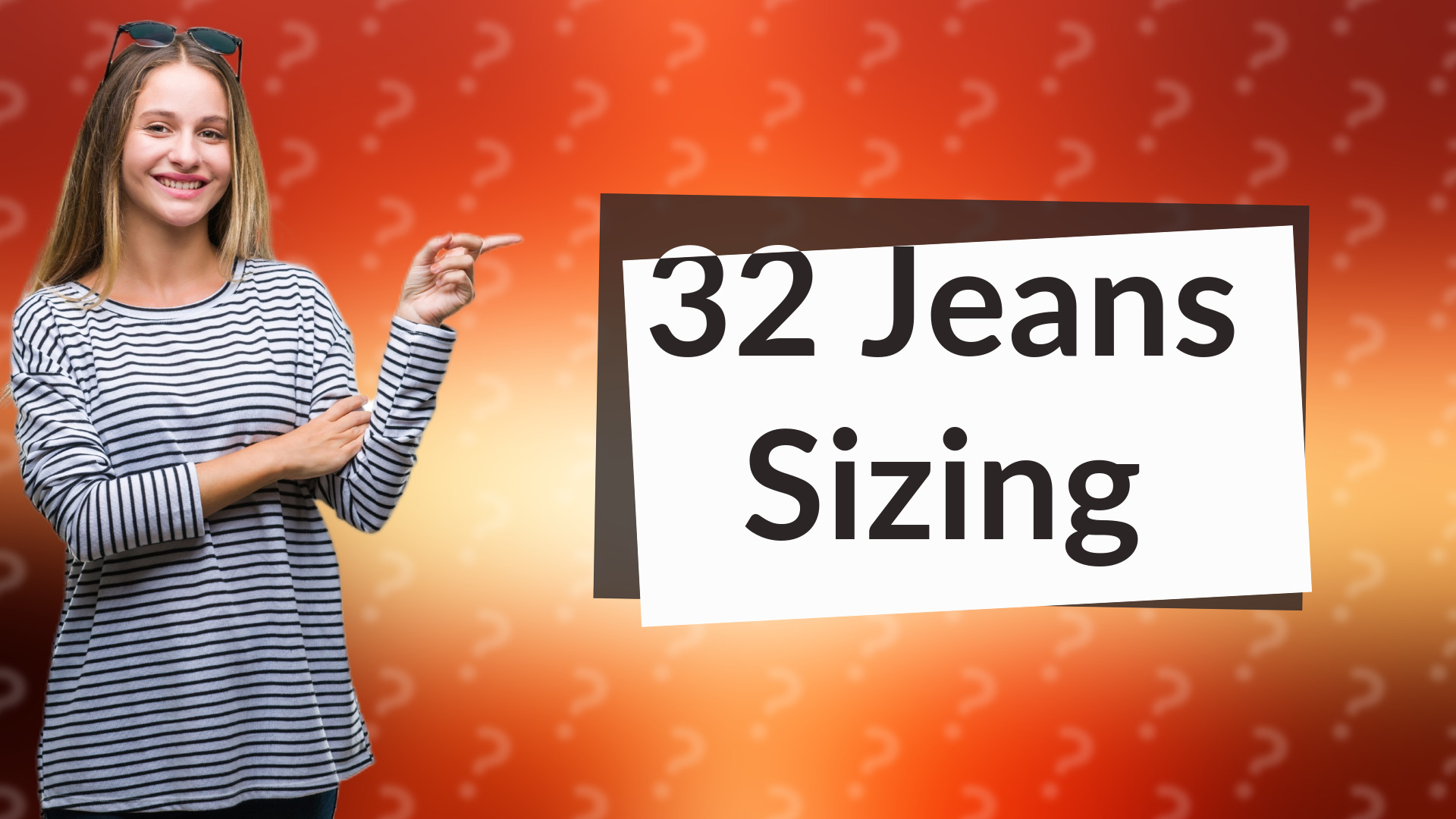 32 Jeans Sizing