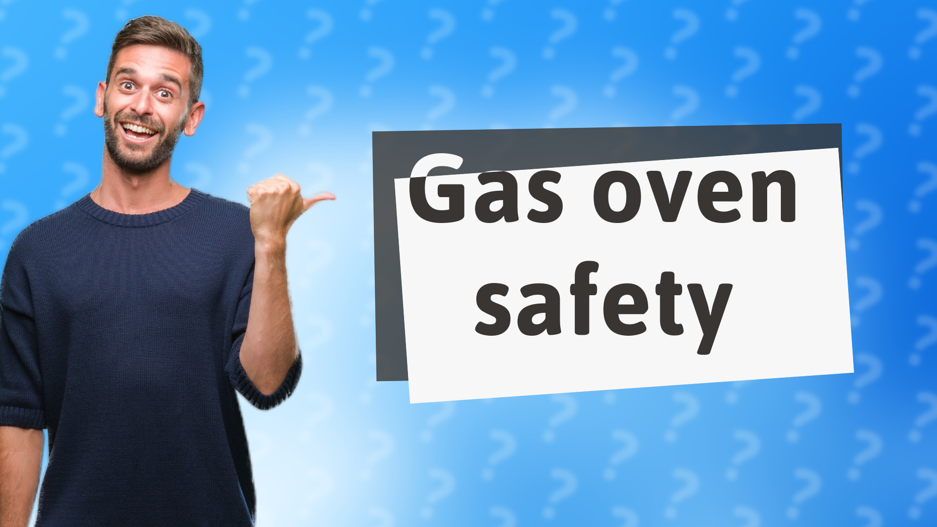 Gas oven safety