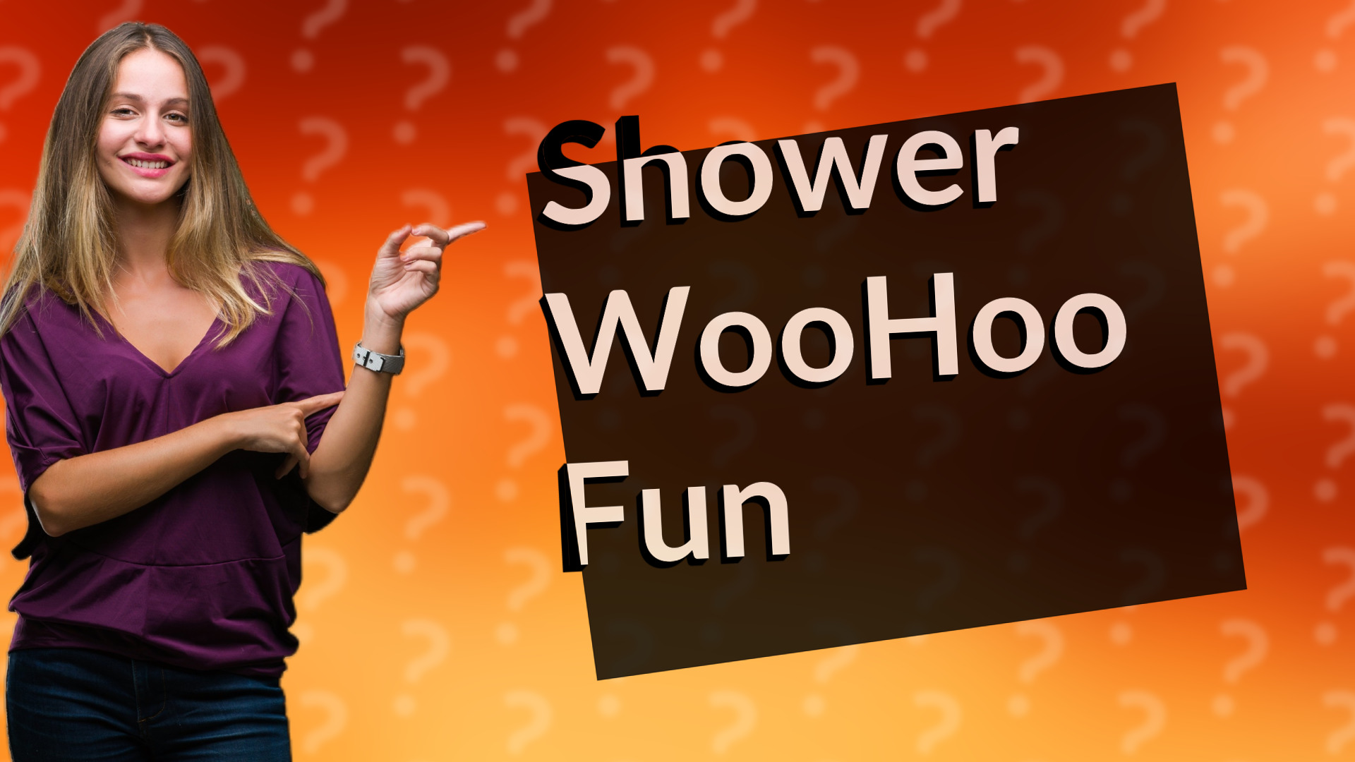 Shower WooHoo Fun