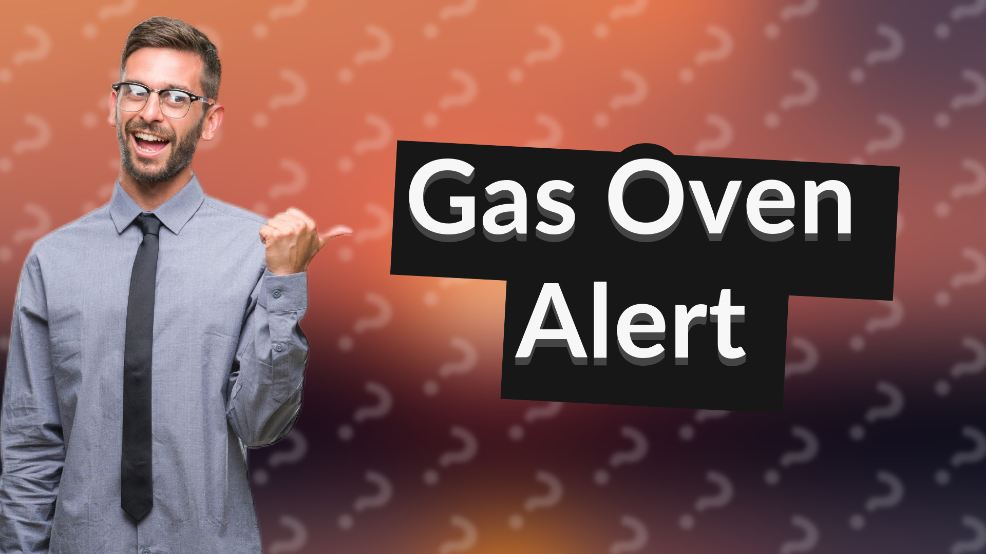 Gas Oven Alert