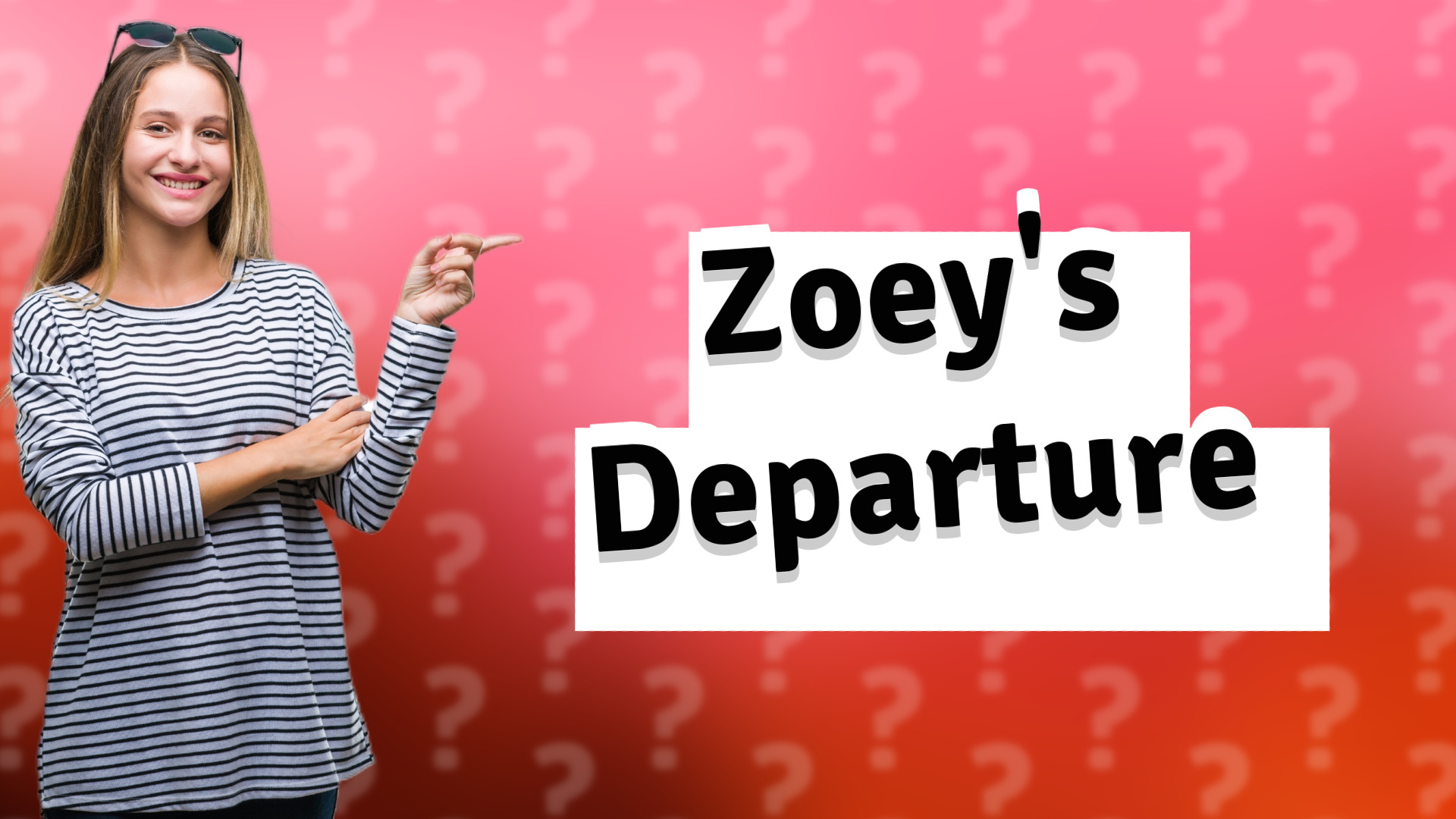 Zoey's Departure
