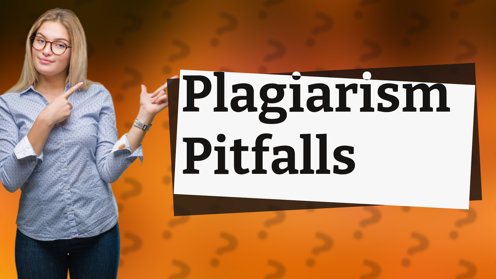 Plagiarism Pitfalls