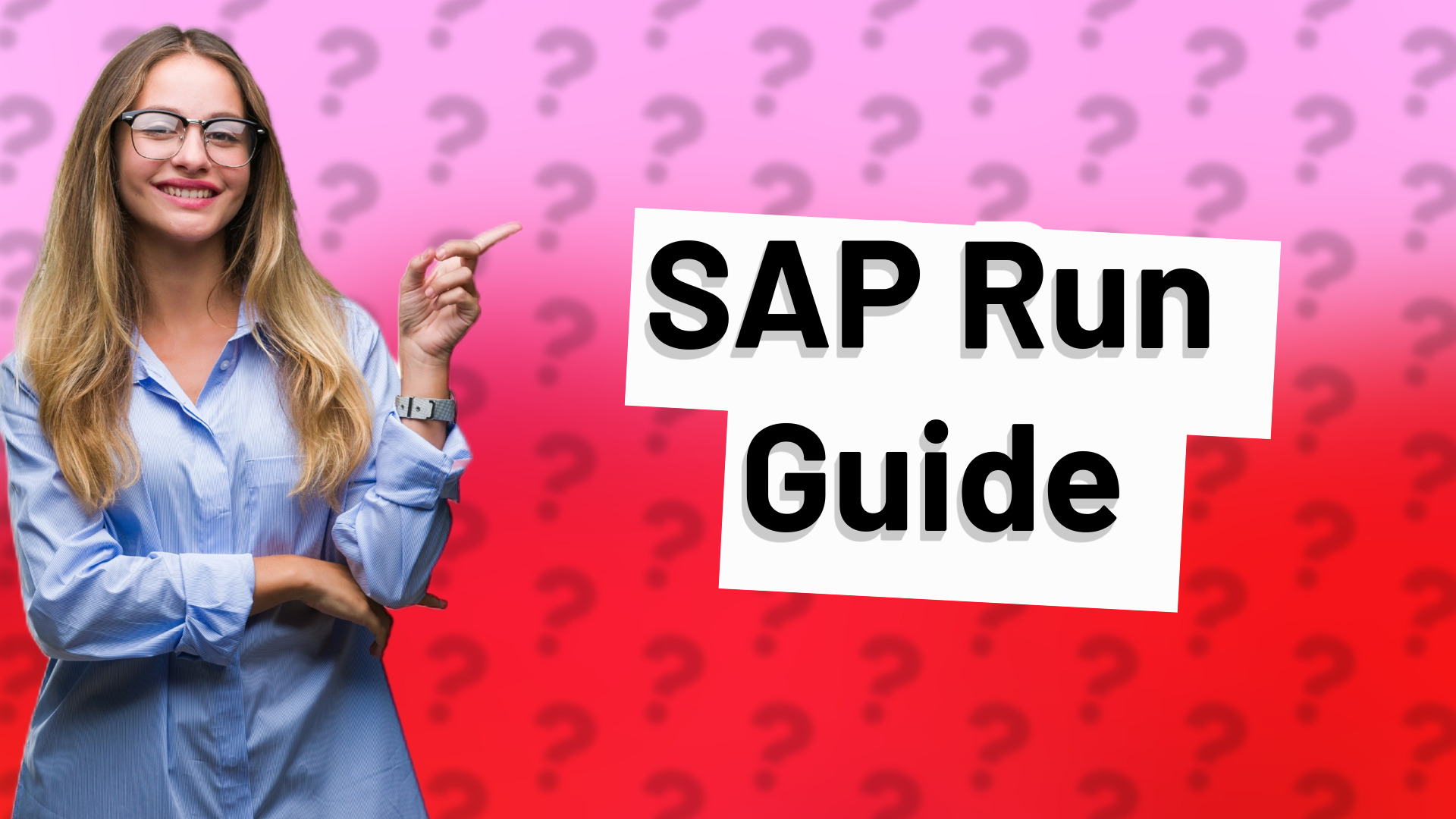 SAP Run Guide