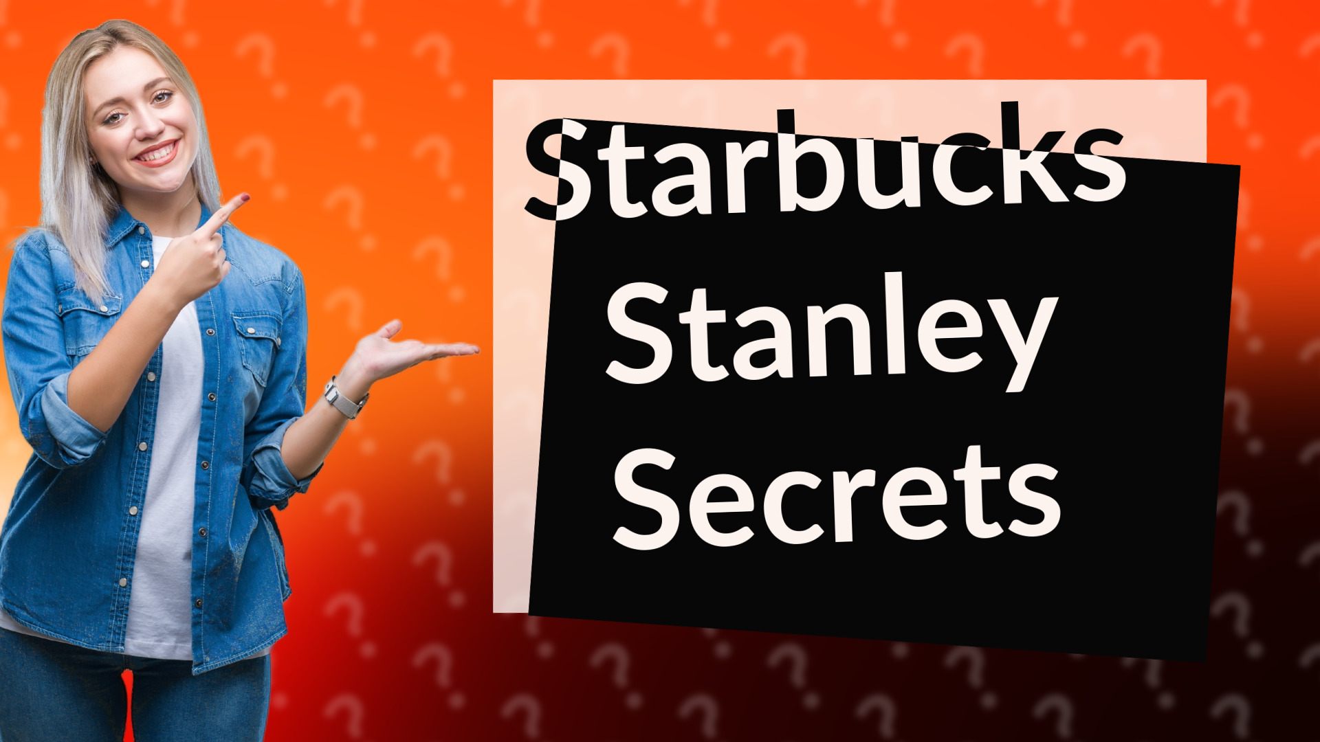 Starbucks Stanley Secrets