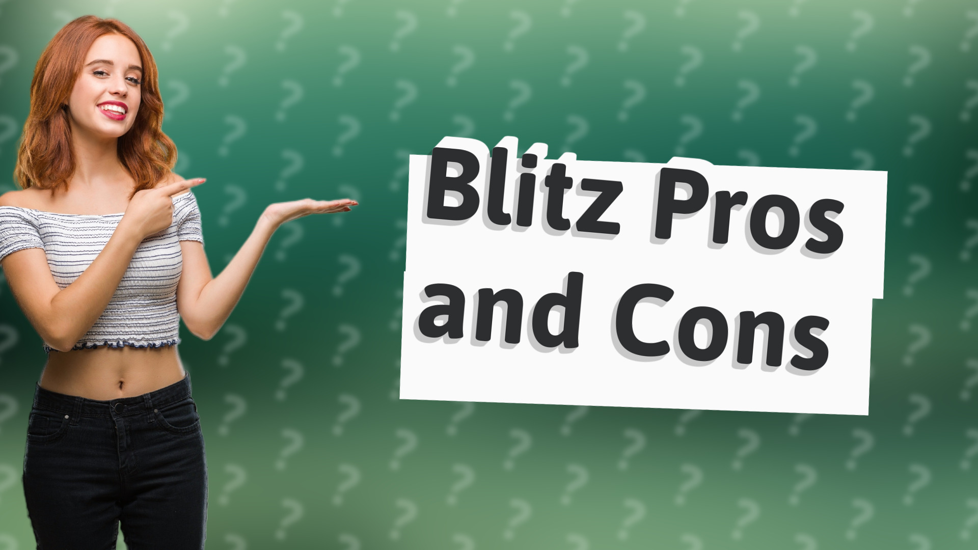 Blitz Pros and Cons