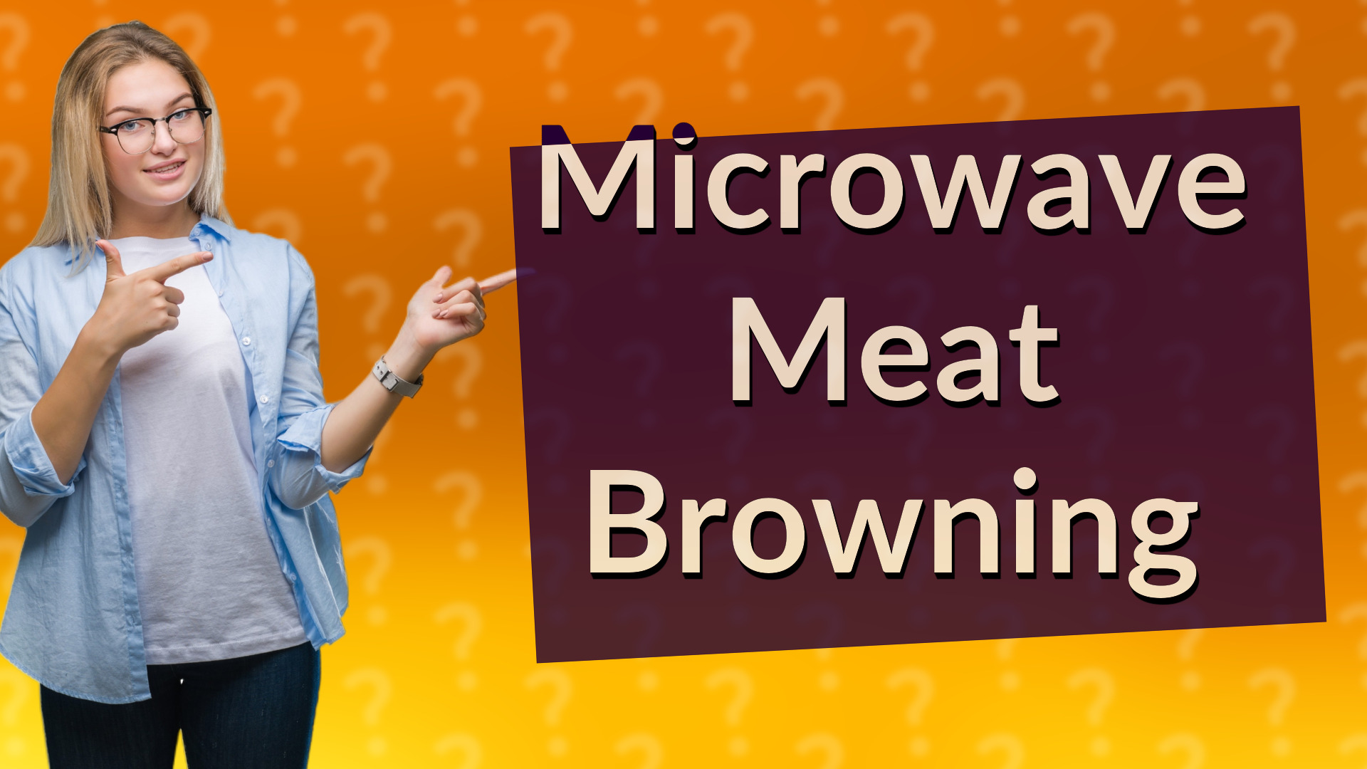 Microwave Meat Browning