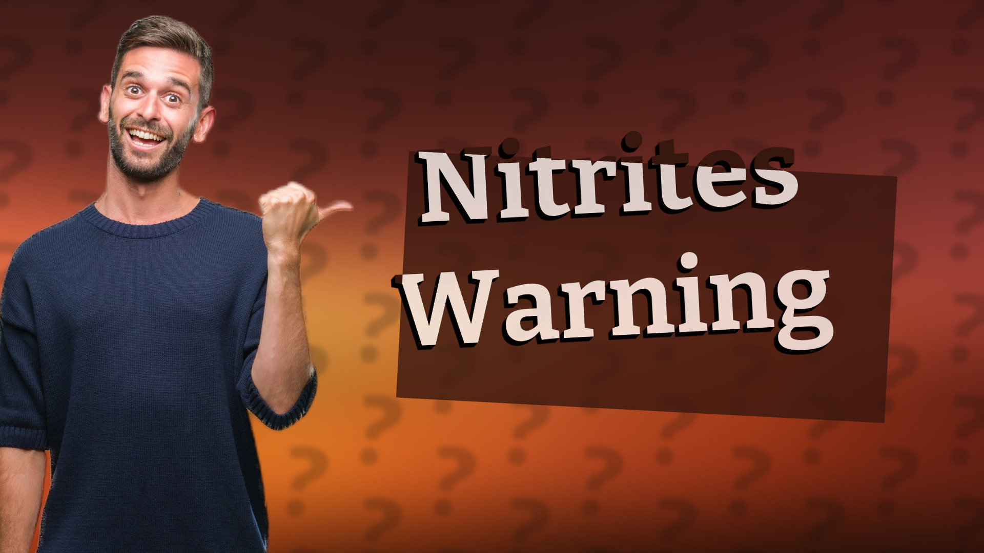 Nitrites Warning