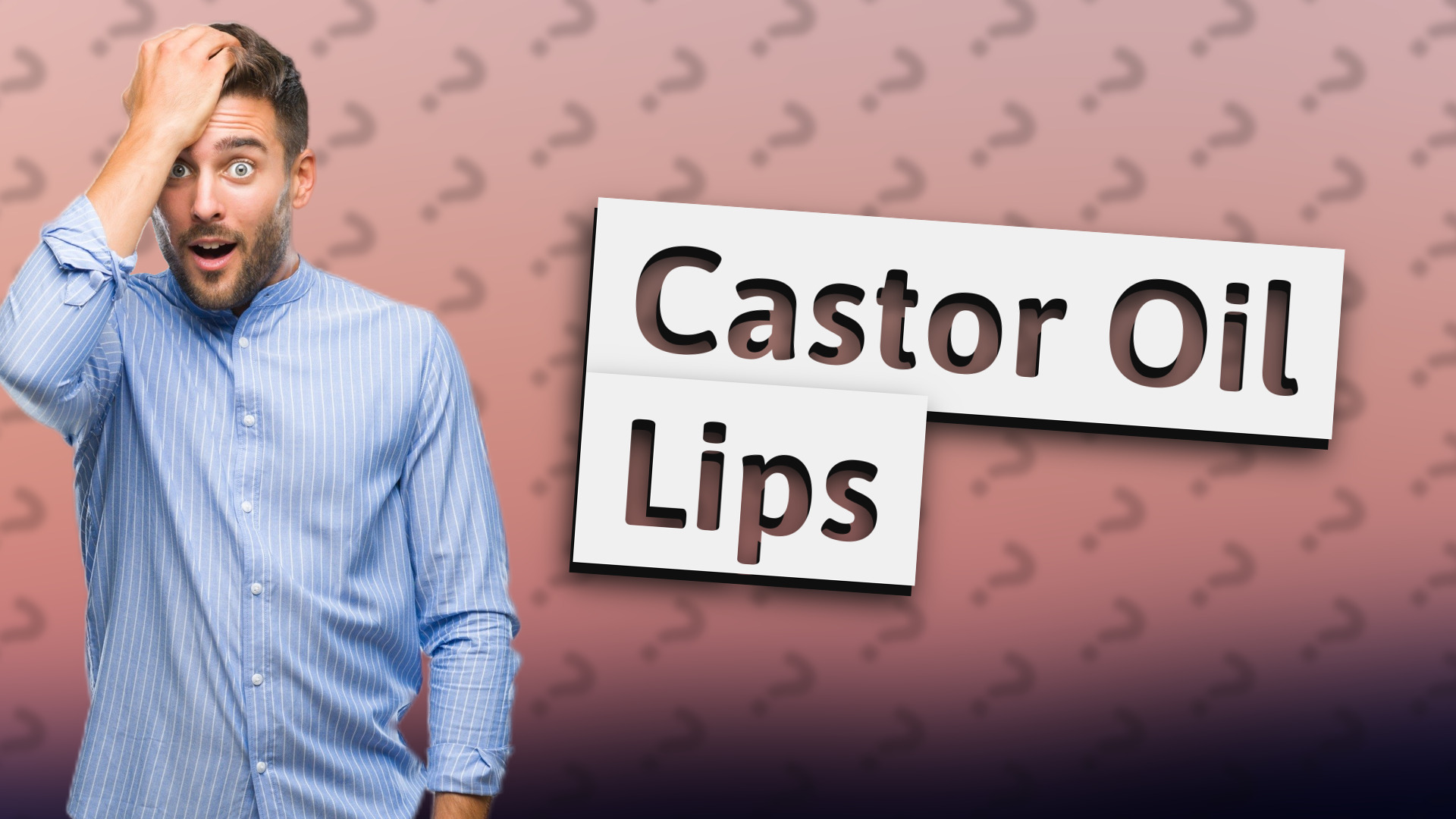 Castor Oil Lips