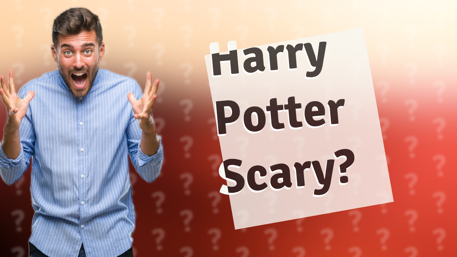 Harry Potter Scary?