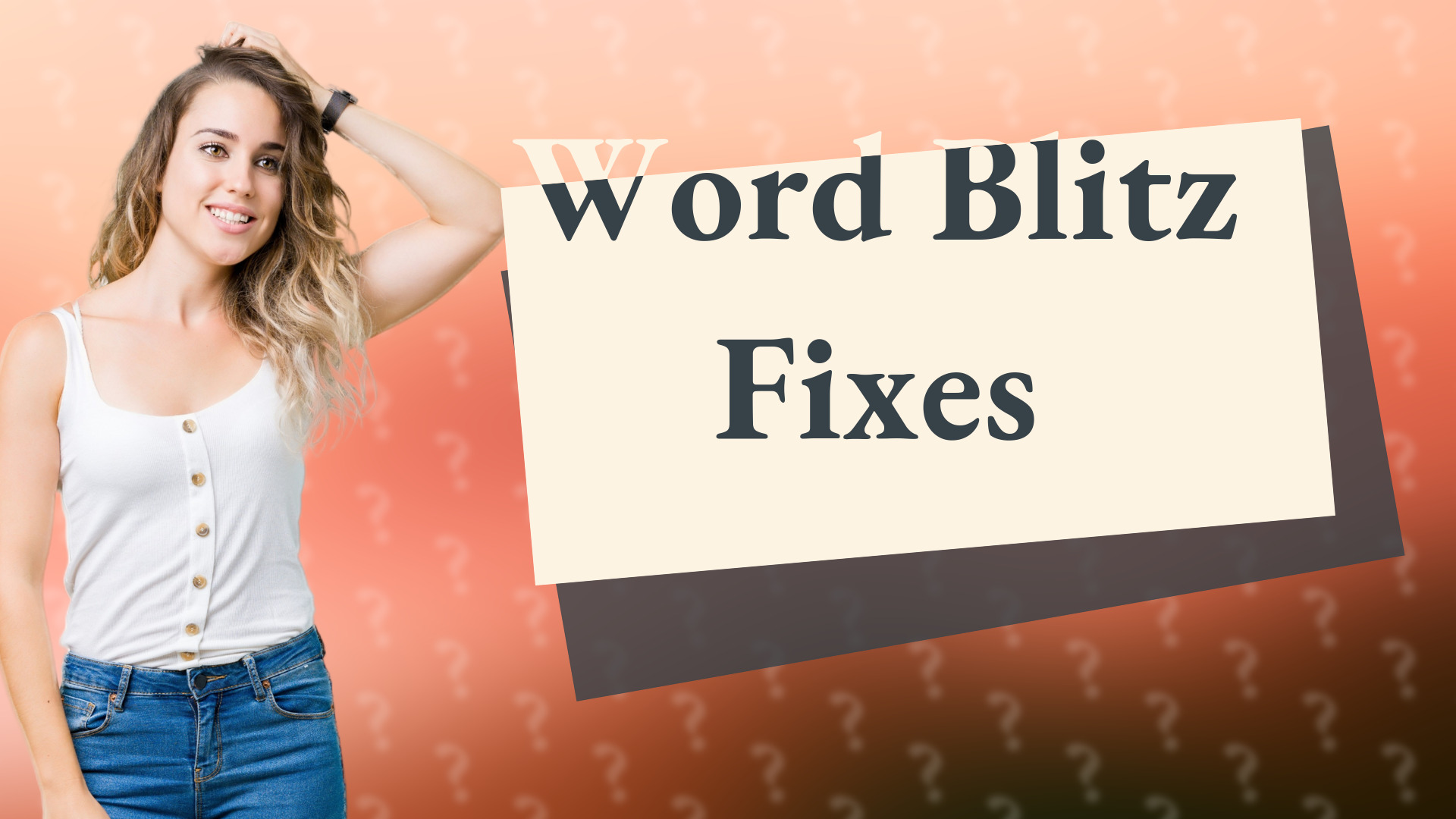 Word Blitz Fixes
