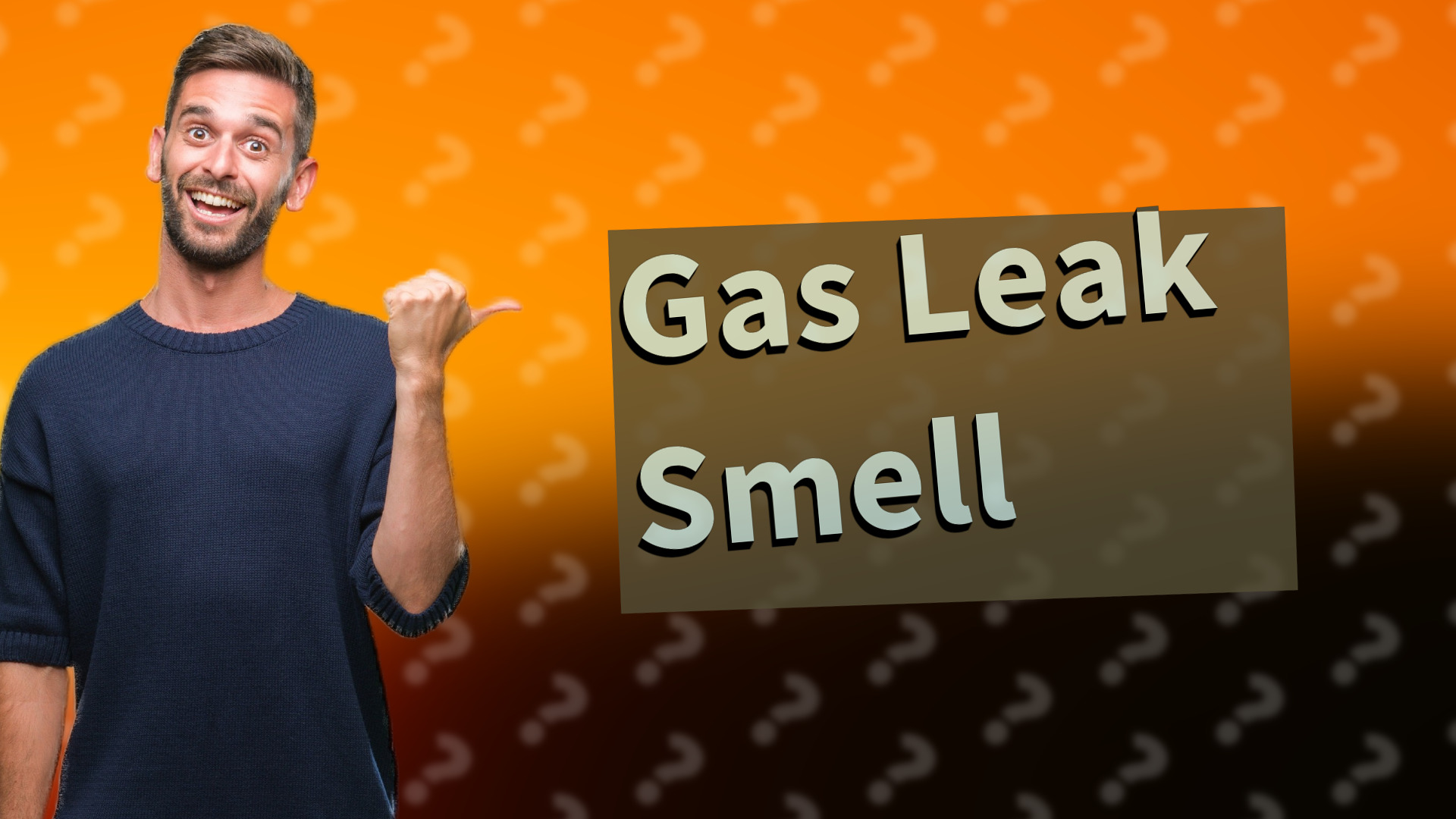 Gas Leak Smell
