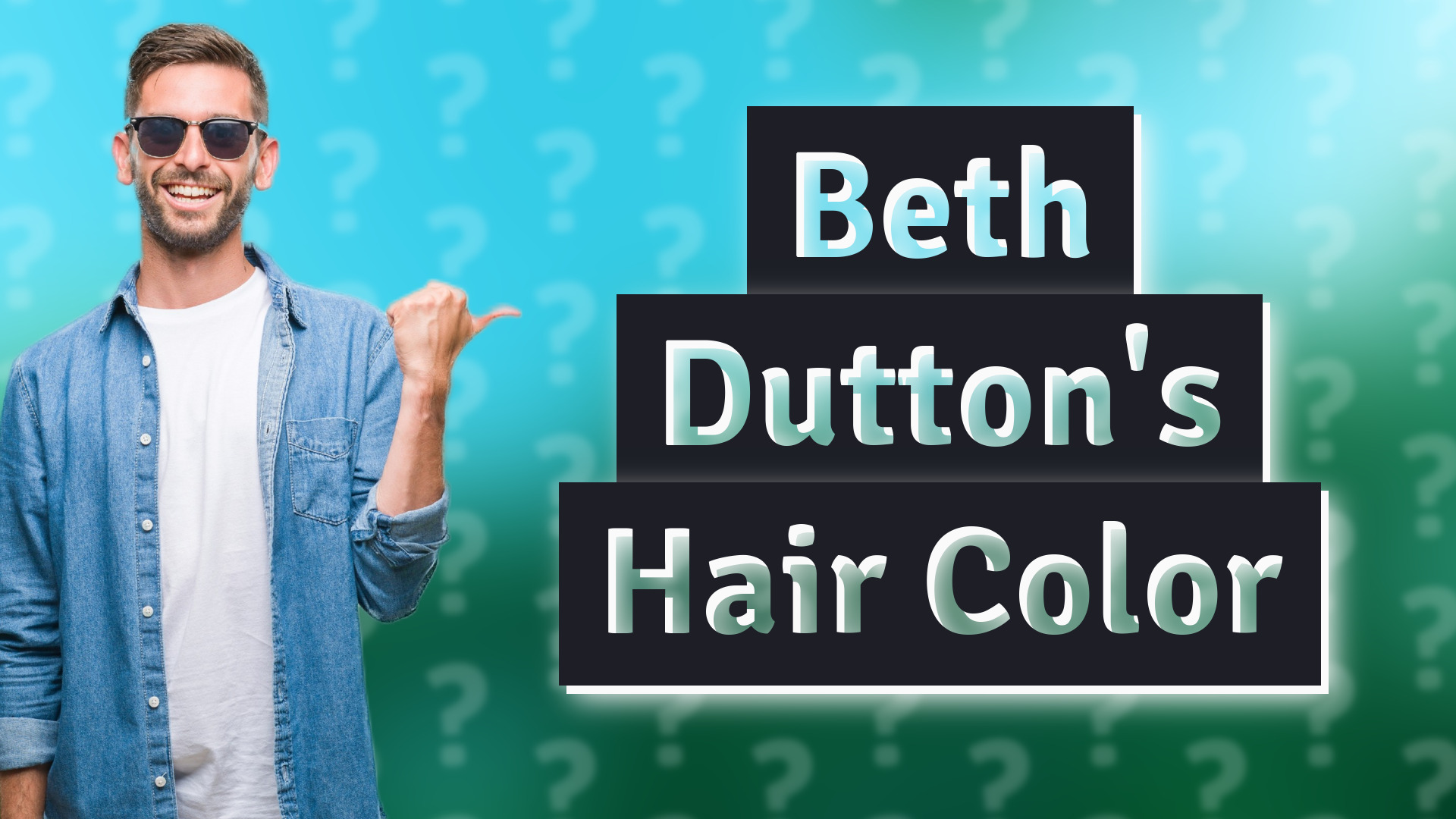 Beth Dutton's Hair Color
