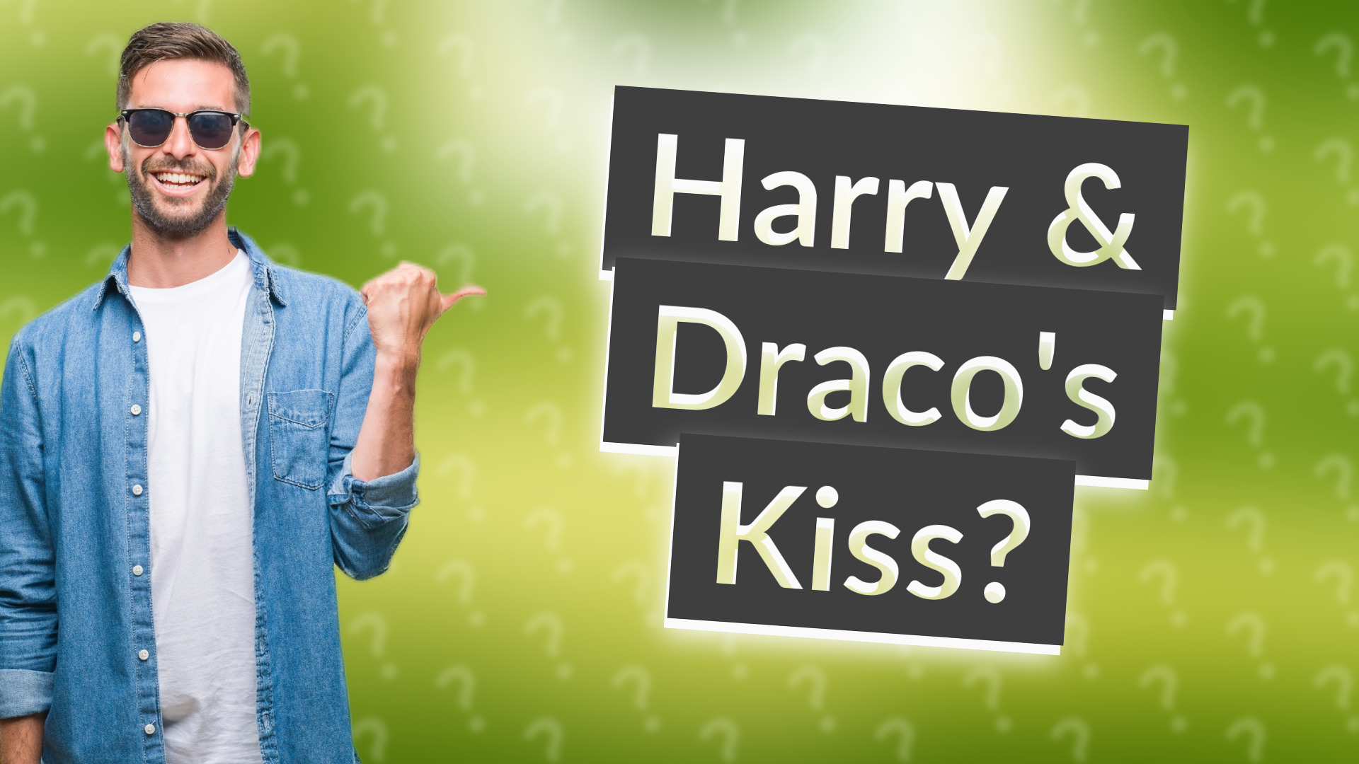 Harry & Draco's Kiss?