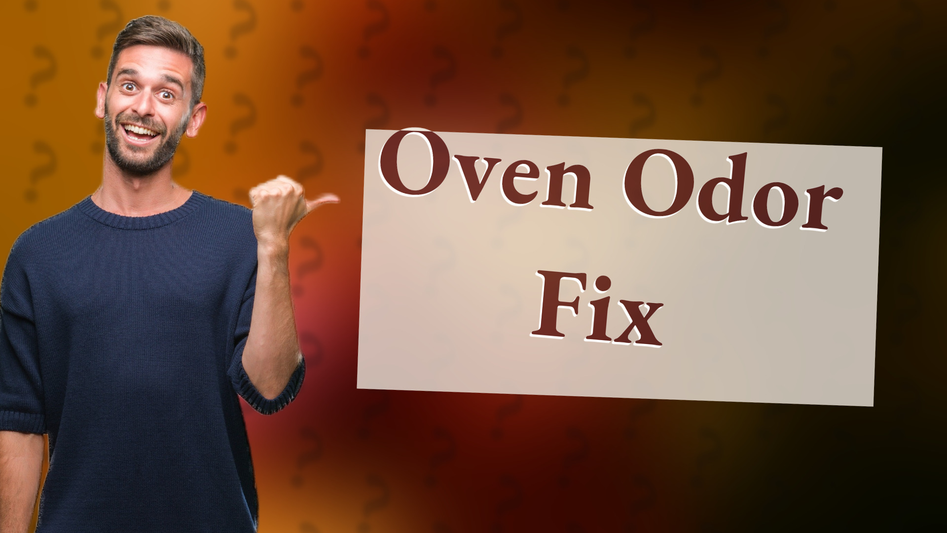 Oven Odor Fix