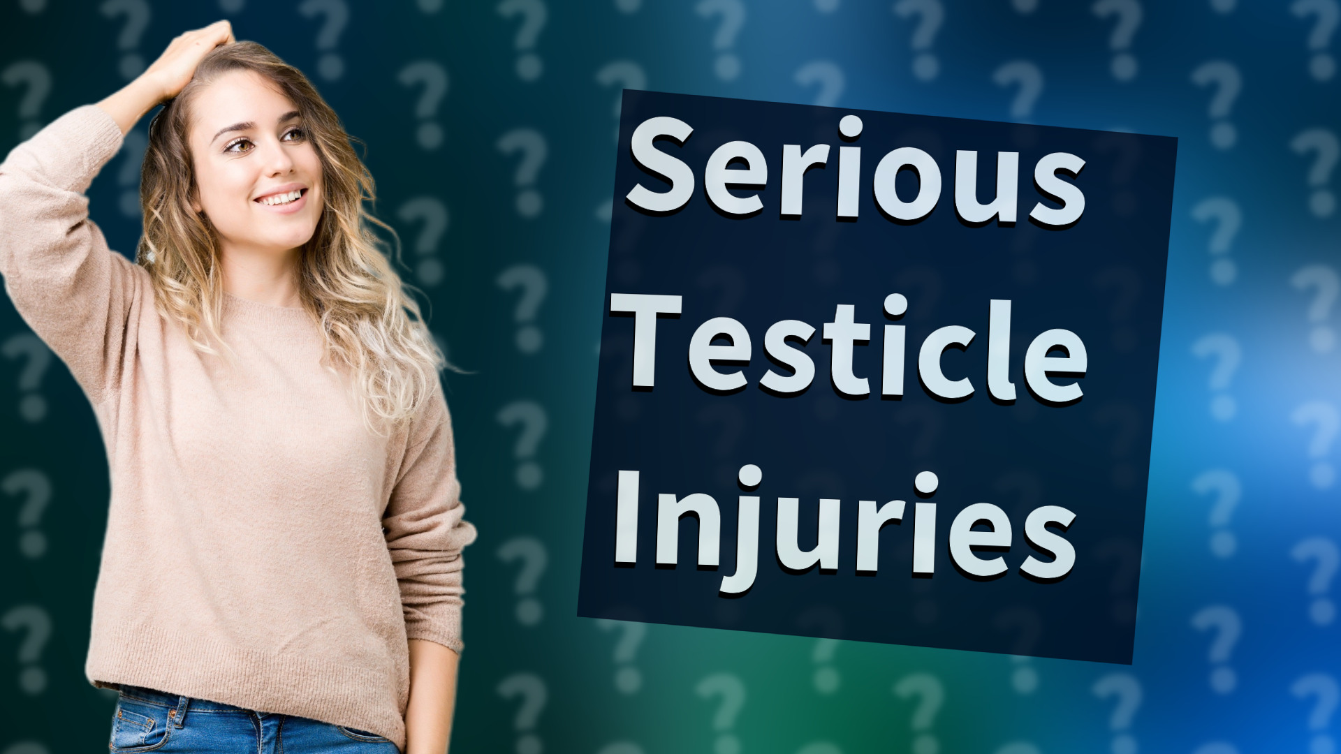 Serious Testicle Injuries