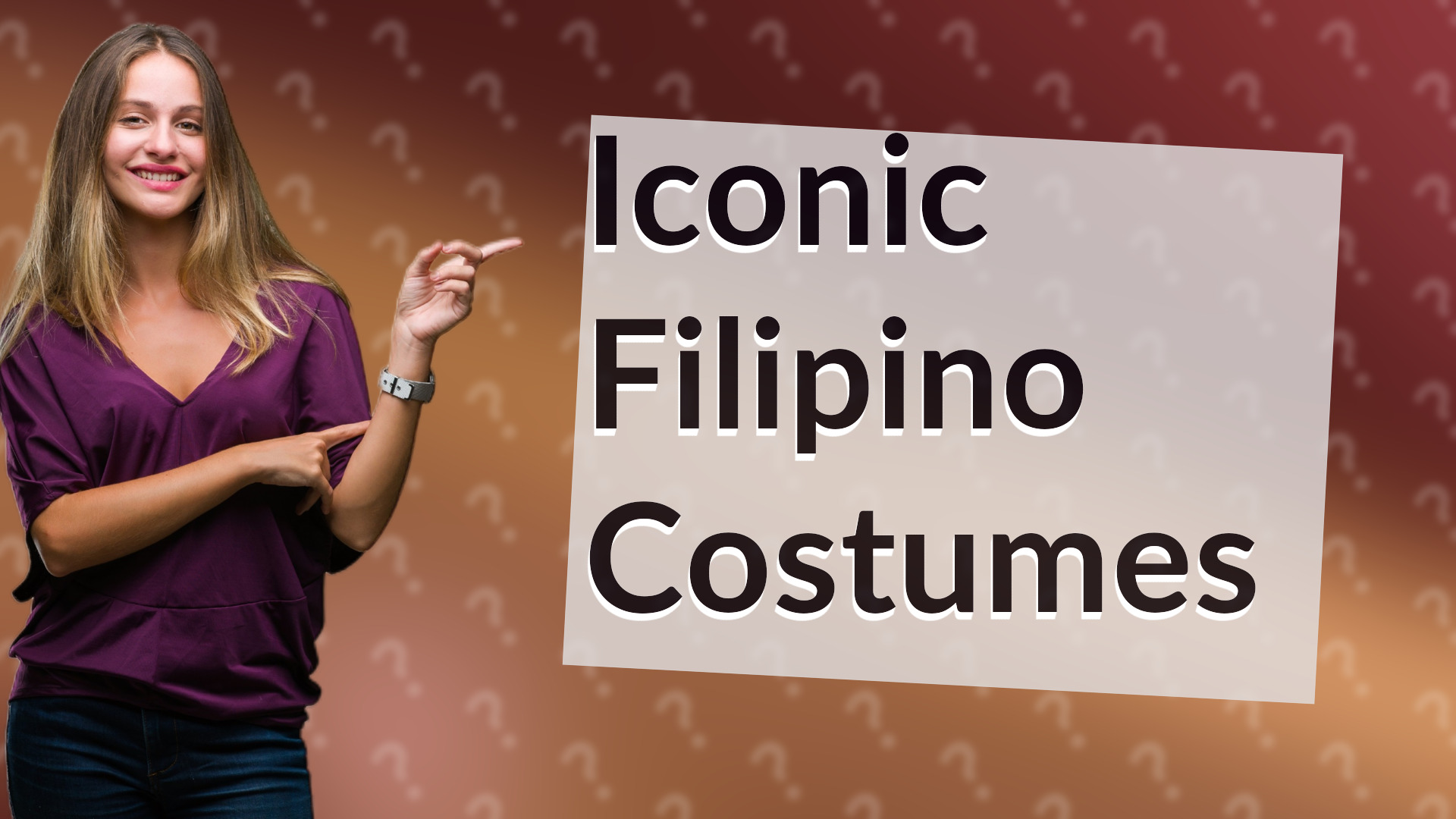 Iconic Filipino Costumes
