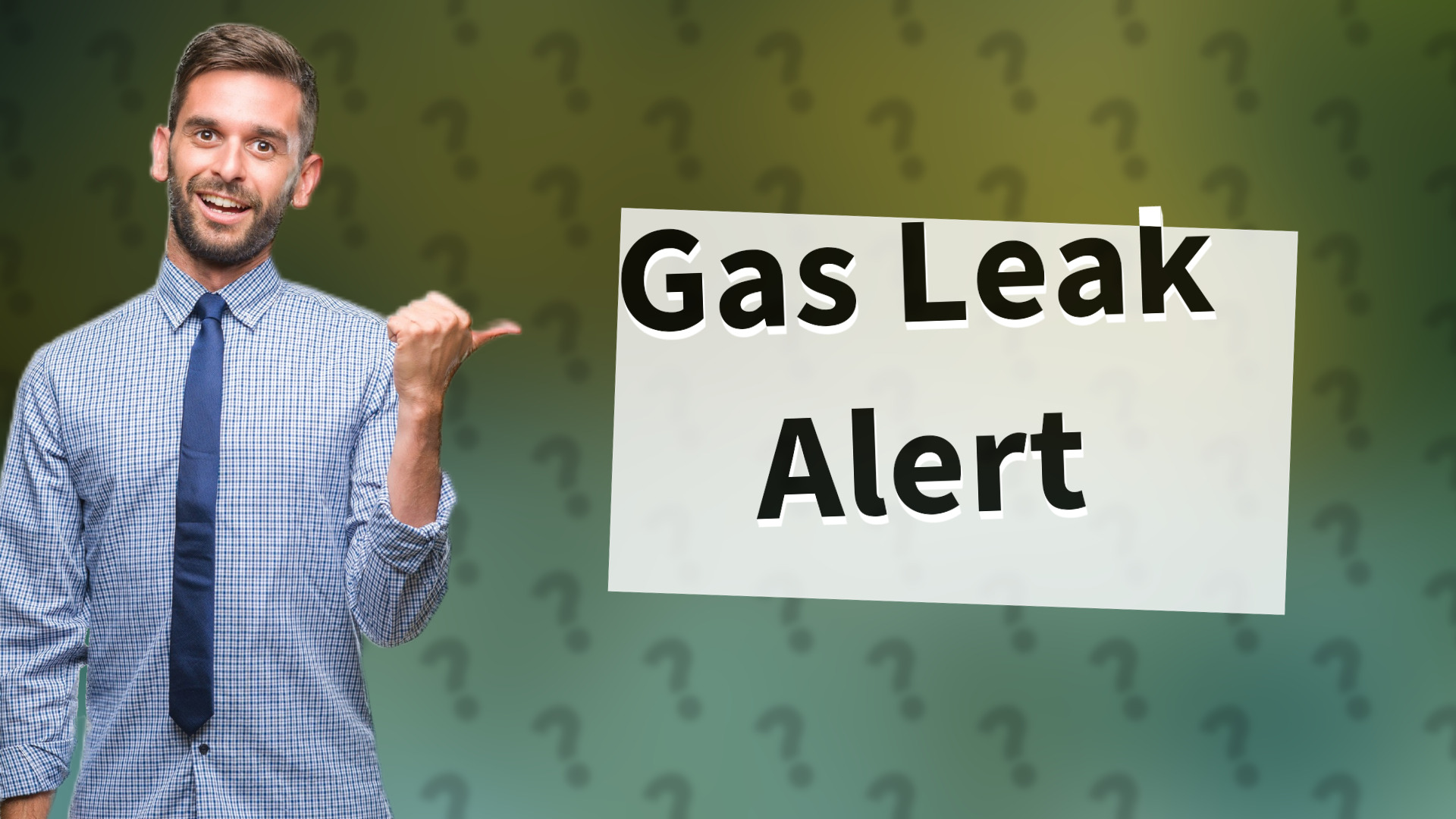 Gas Leak Alert