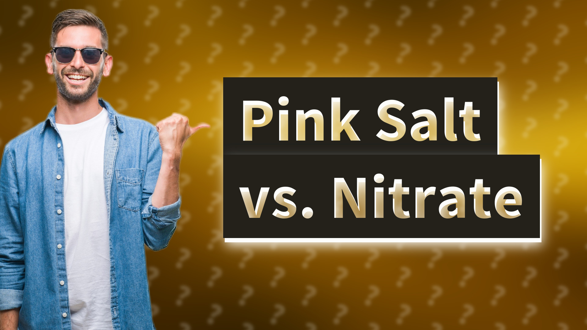 Pink Salt vs. Nitrate