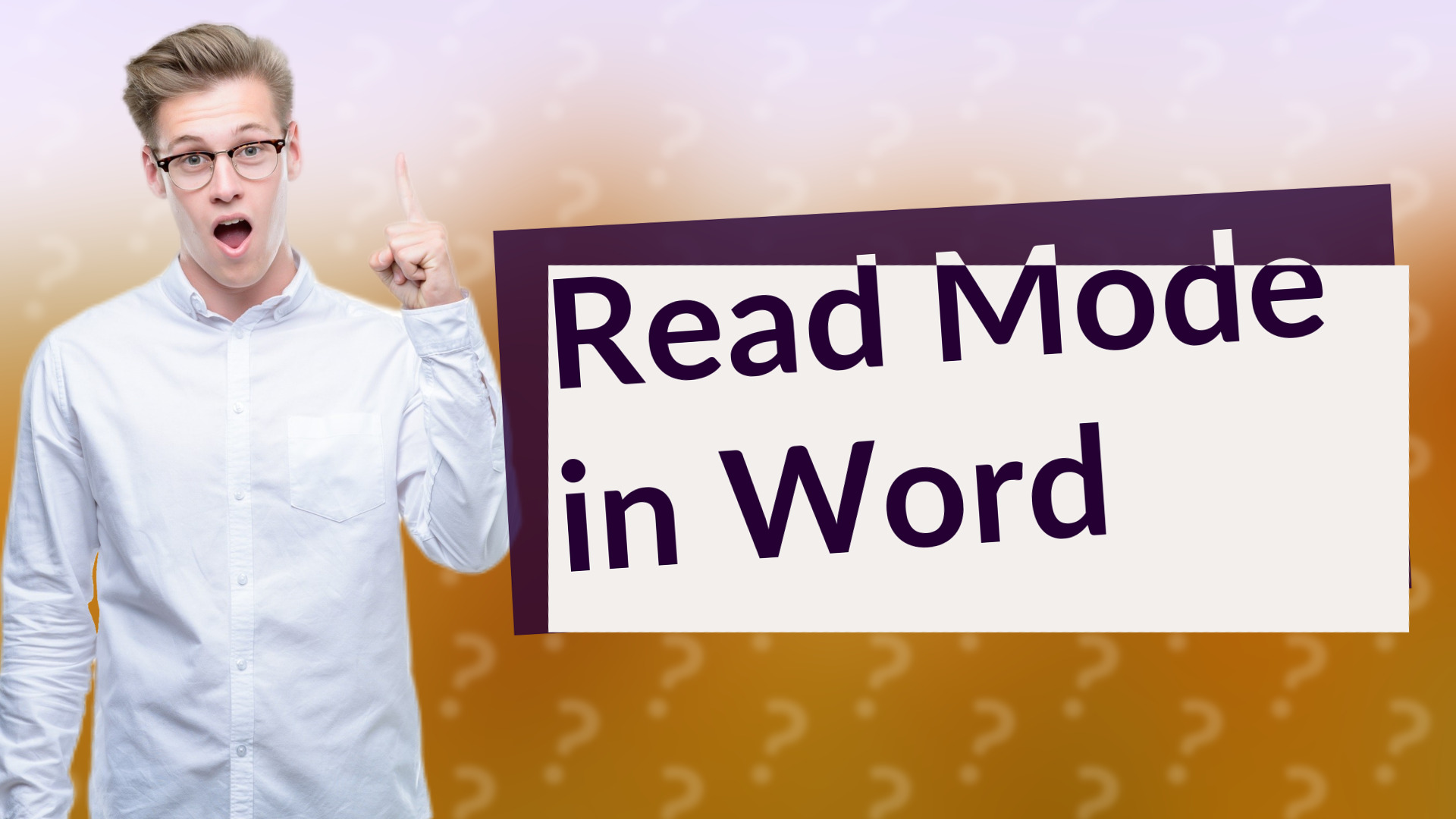 Read Mode in Word