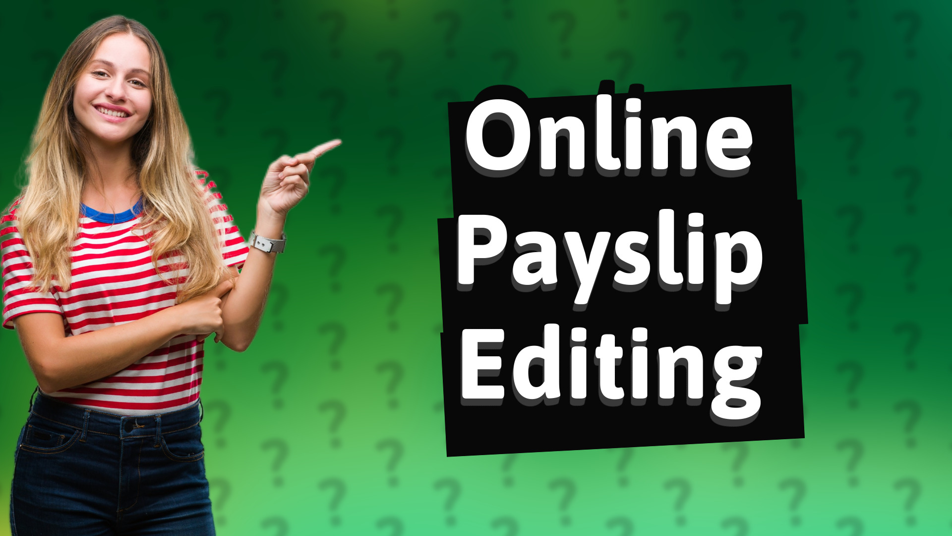 Online Payslip Editing