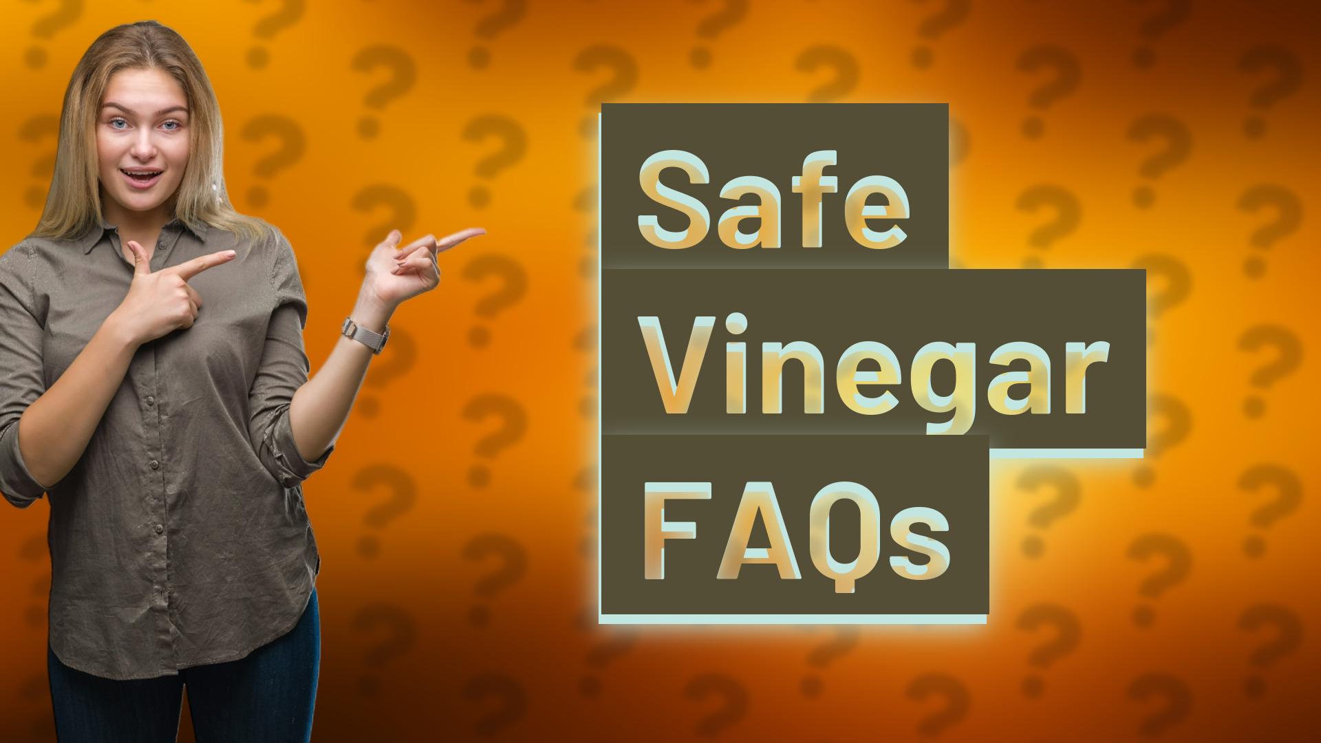 Safe Vinegar FAQs