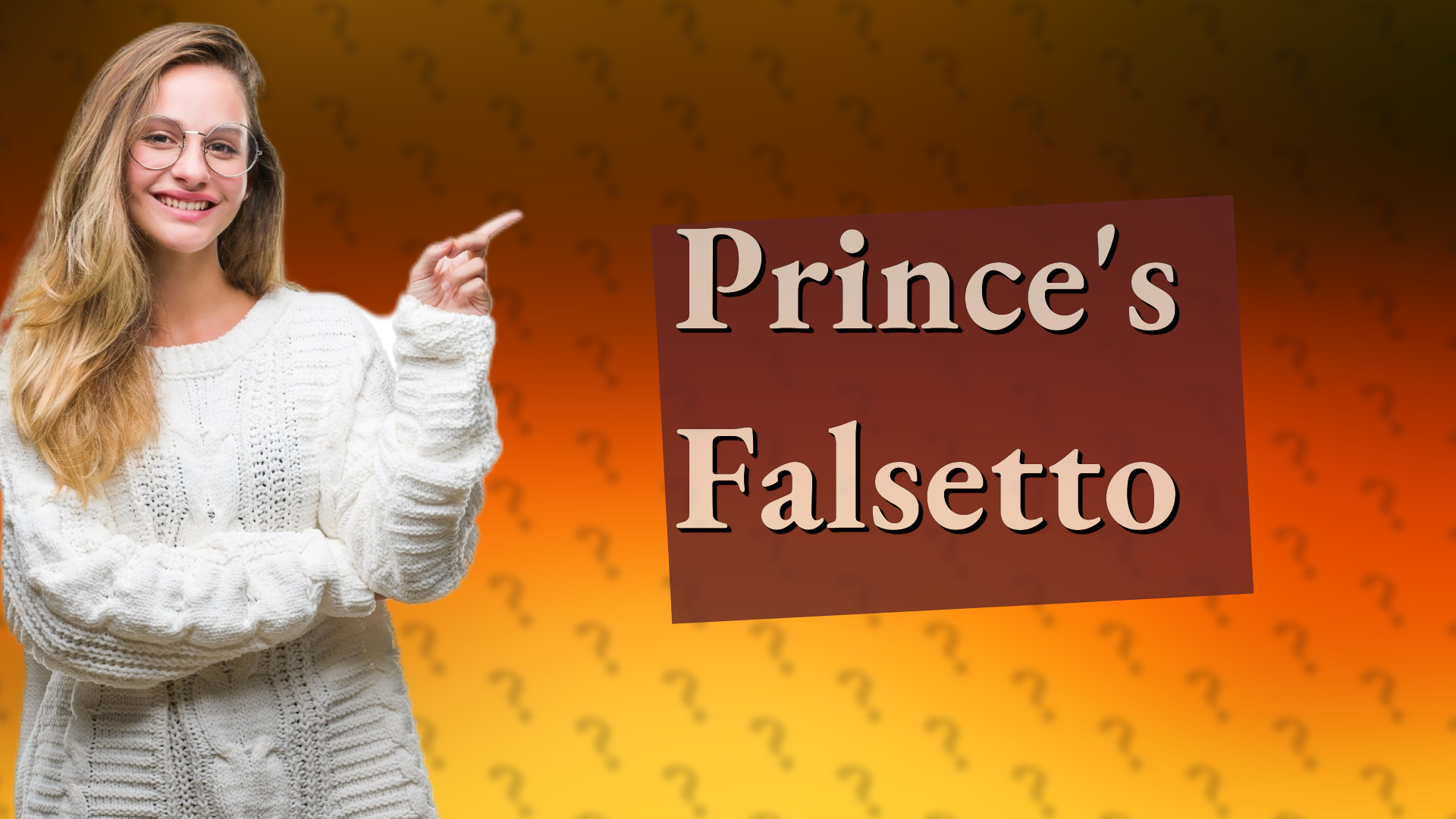 Prince's Falsetto