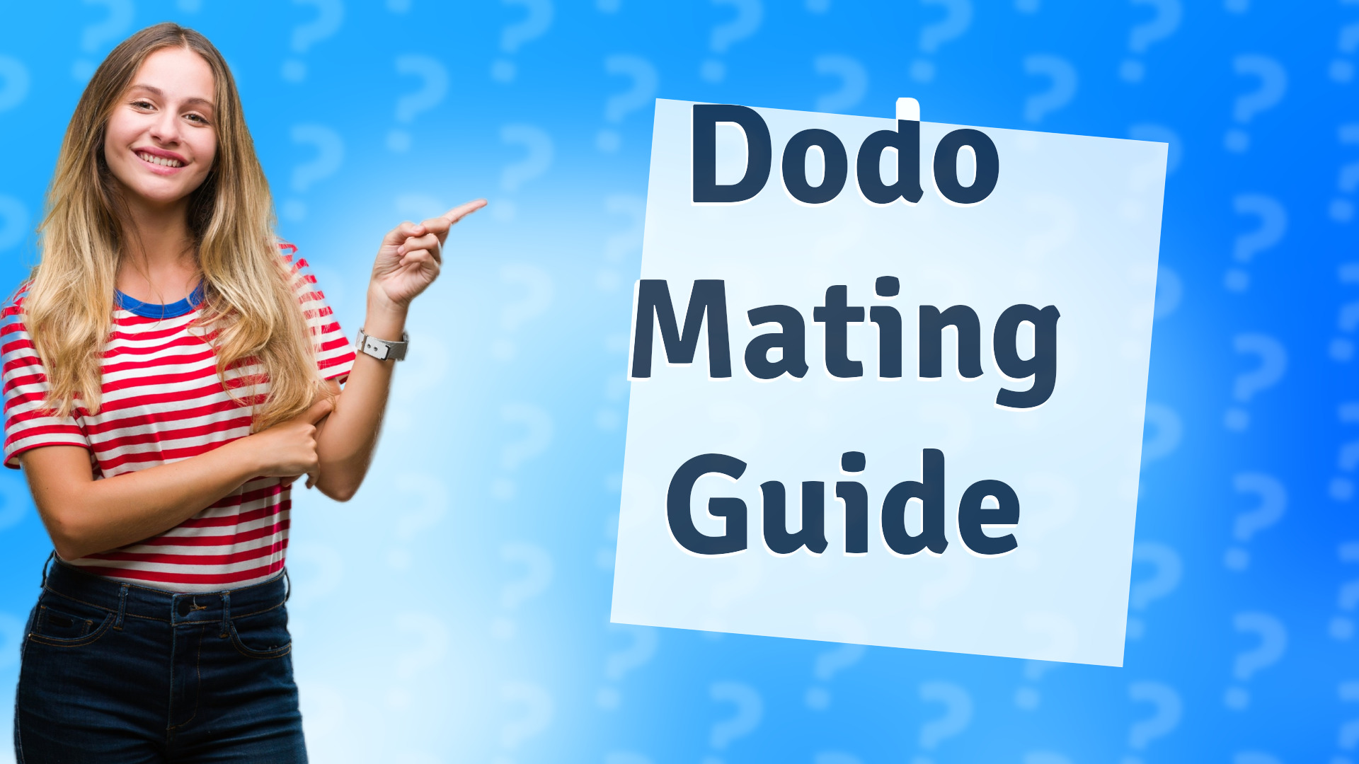 Dodo Mating Guide