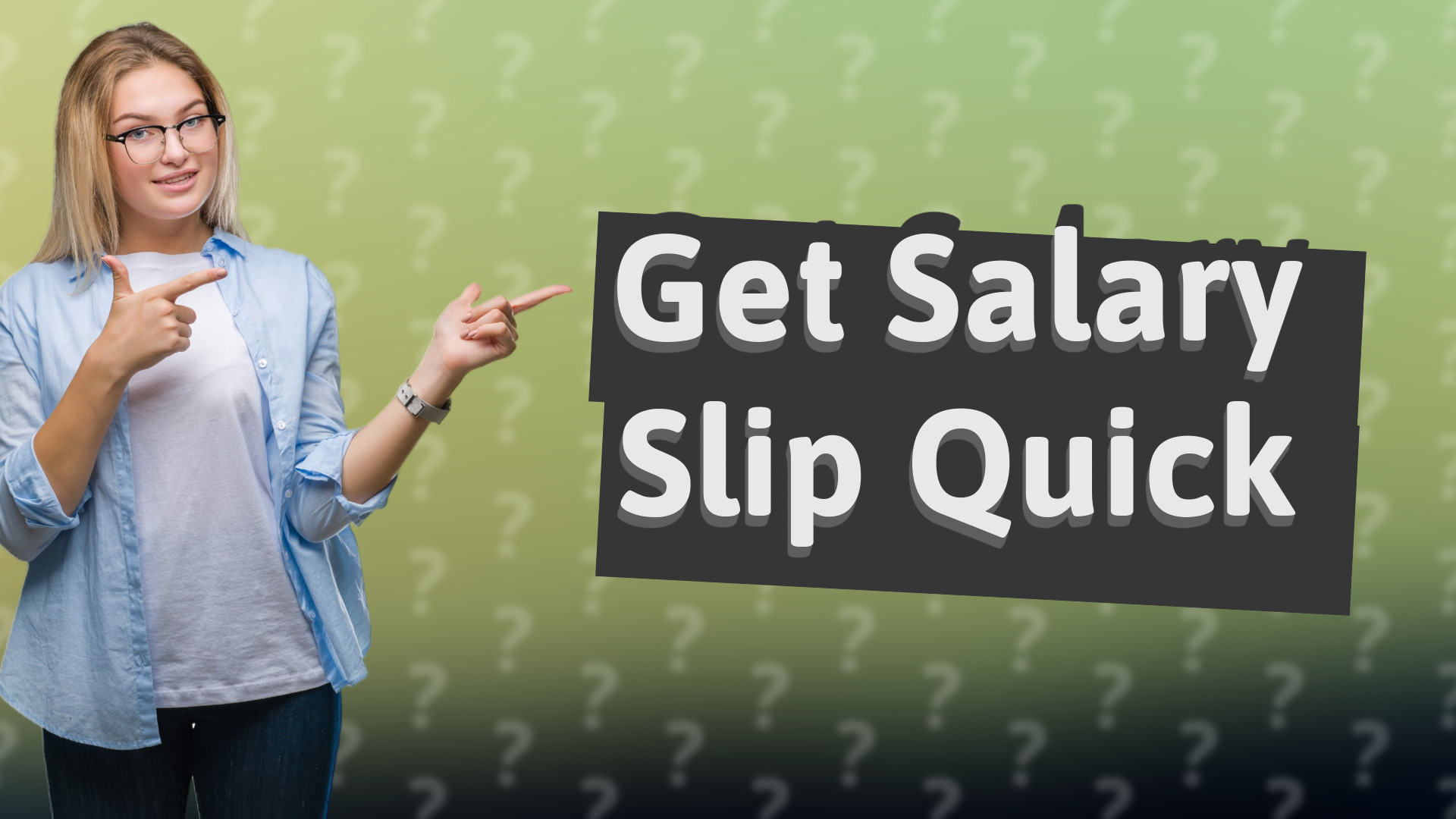 Get Salary Slip Quick
