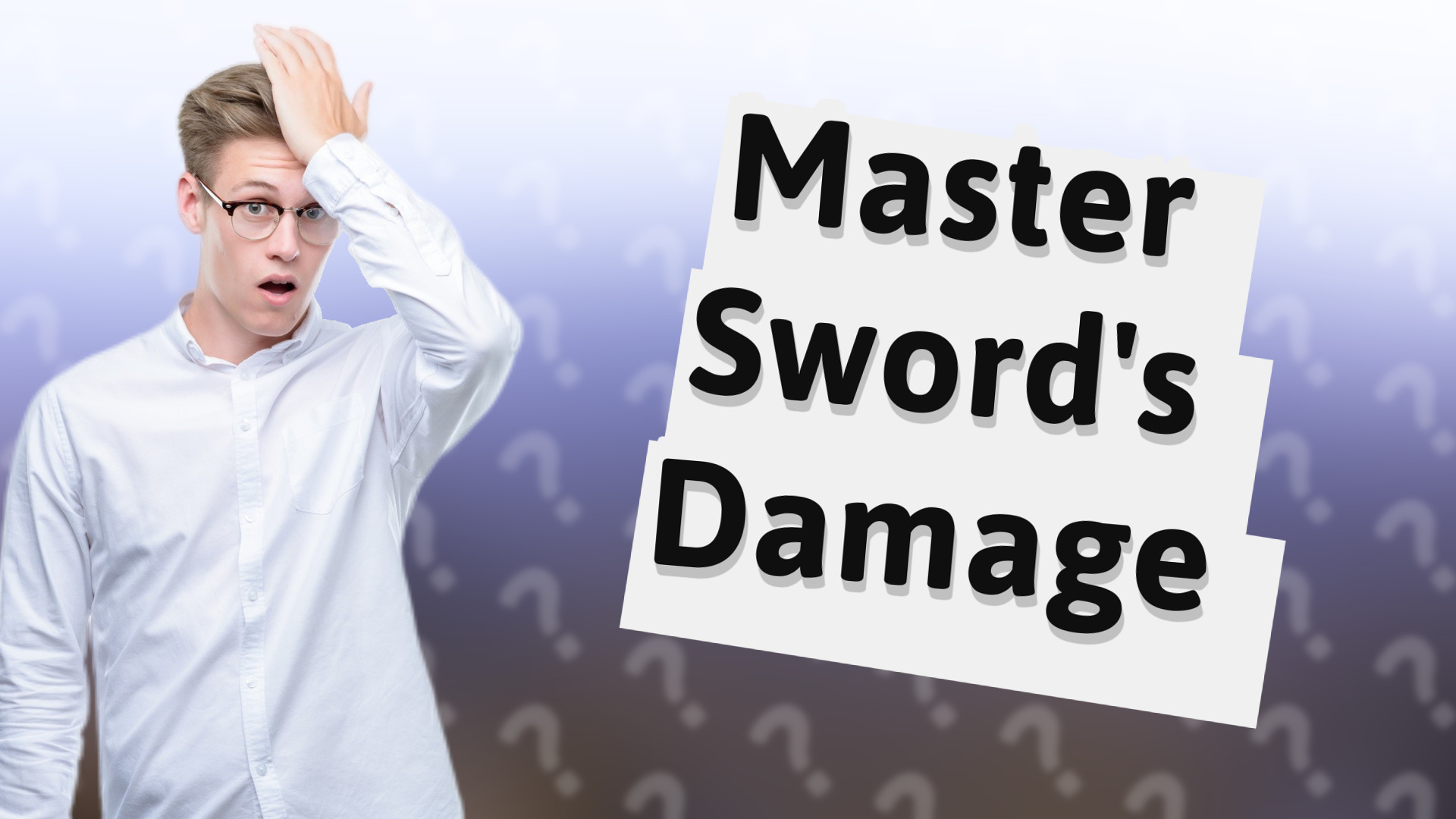 Master Sword's Damage