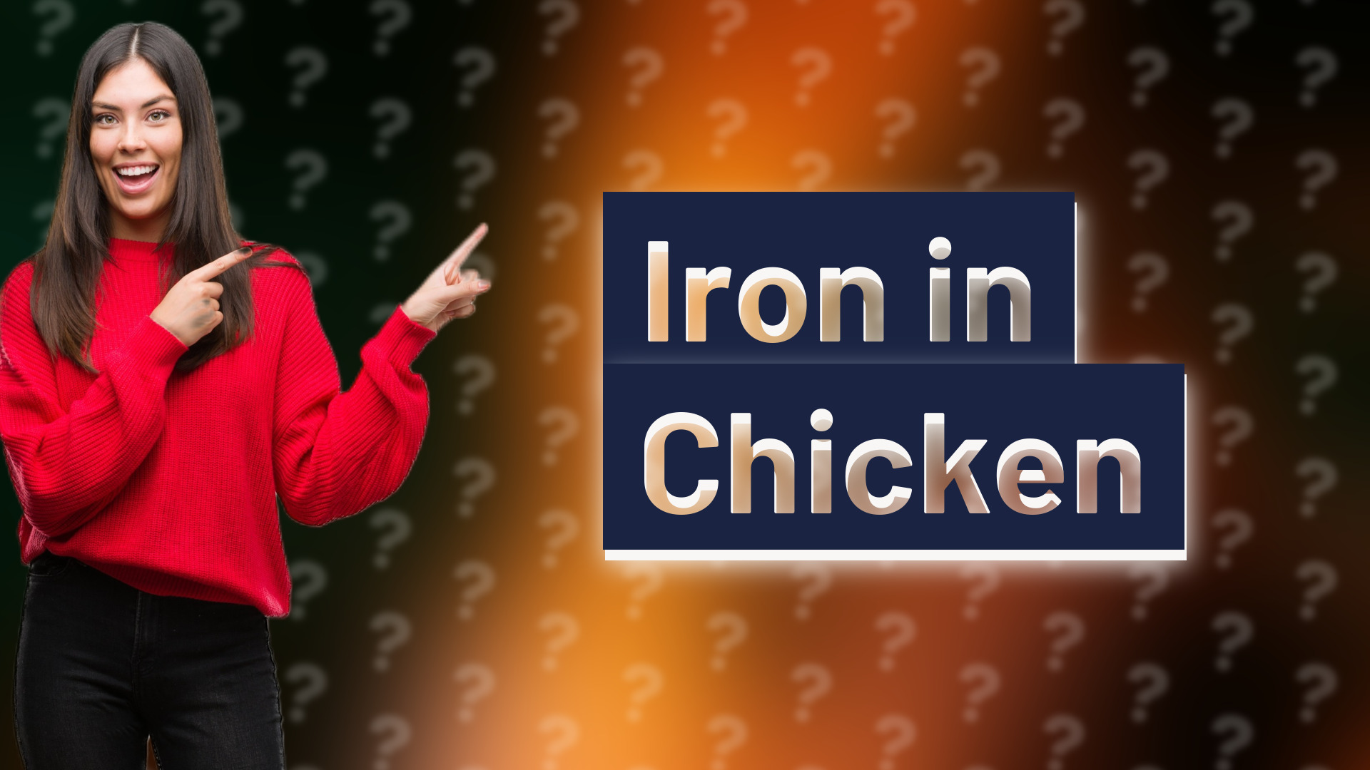 Iron in Chicken
